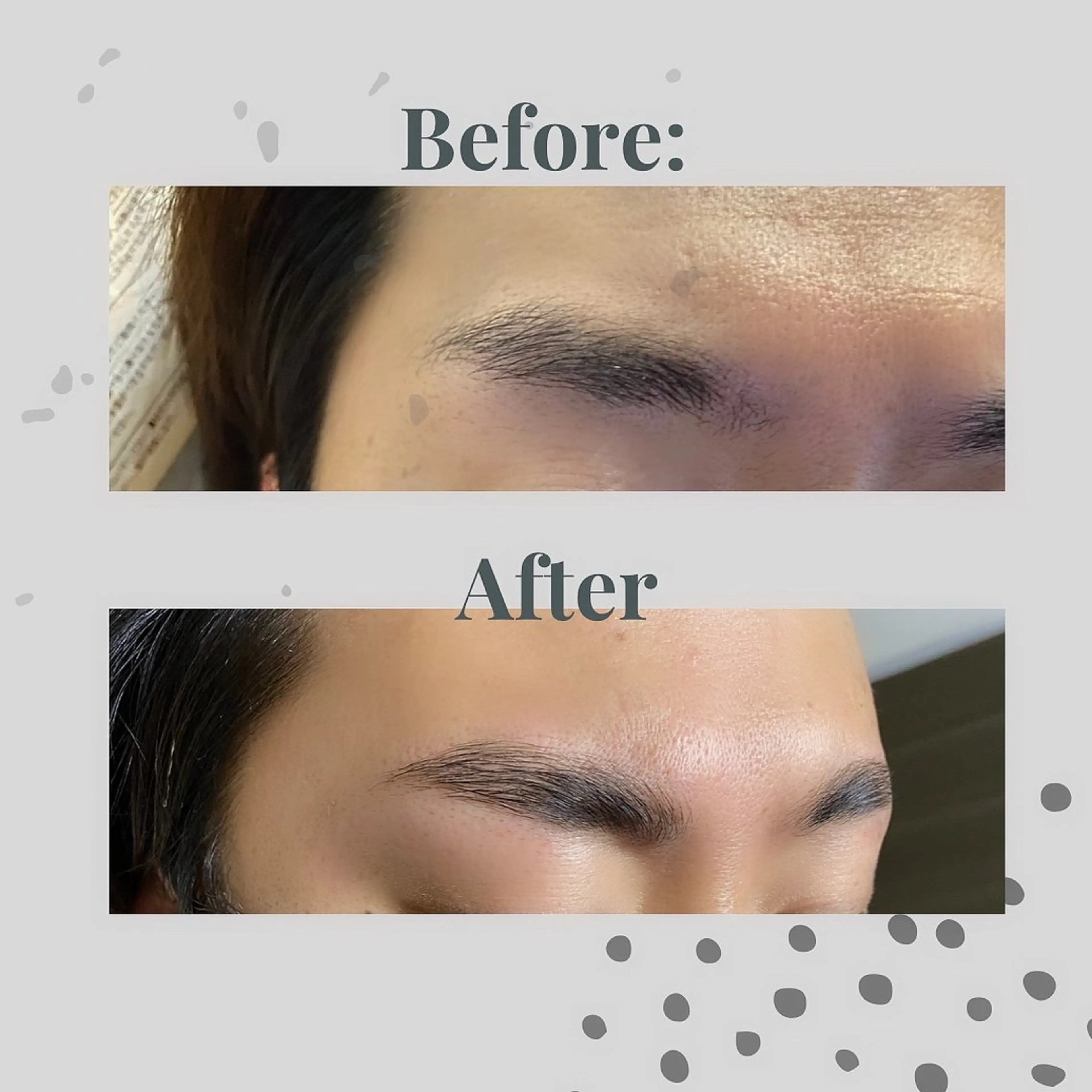 アイブロウ ハリウッドブロウリフト デコパーツが得意♪ ネイル/眉毛/エステの眉毛・アイブロウイメージ