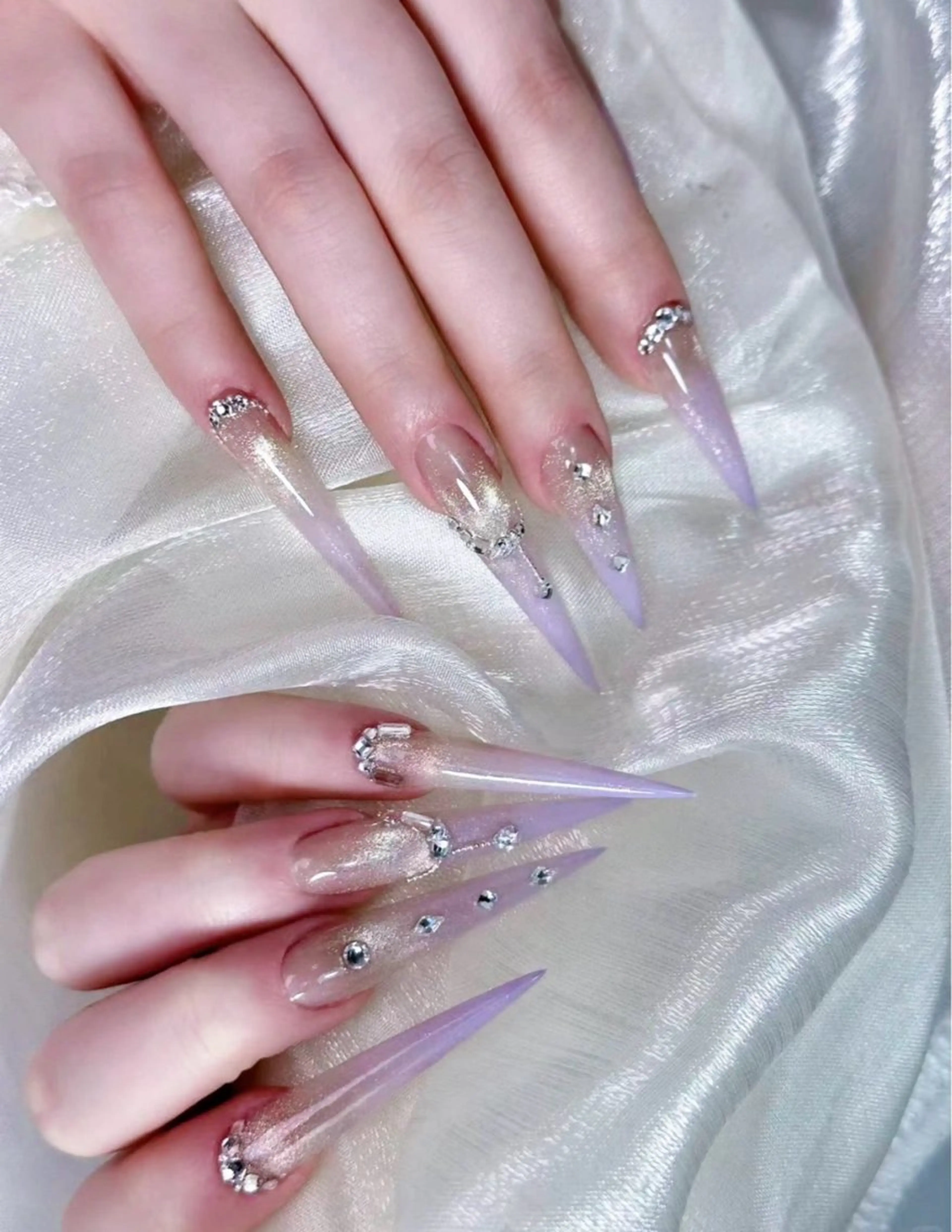 ネイル ハンドネイル 長さだし専門店 M2　rikaのネイルデザイン