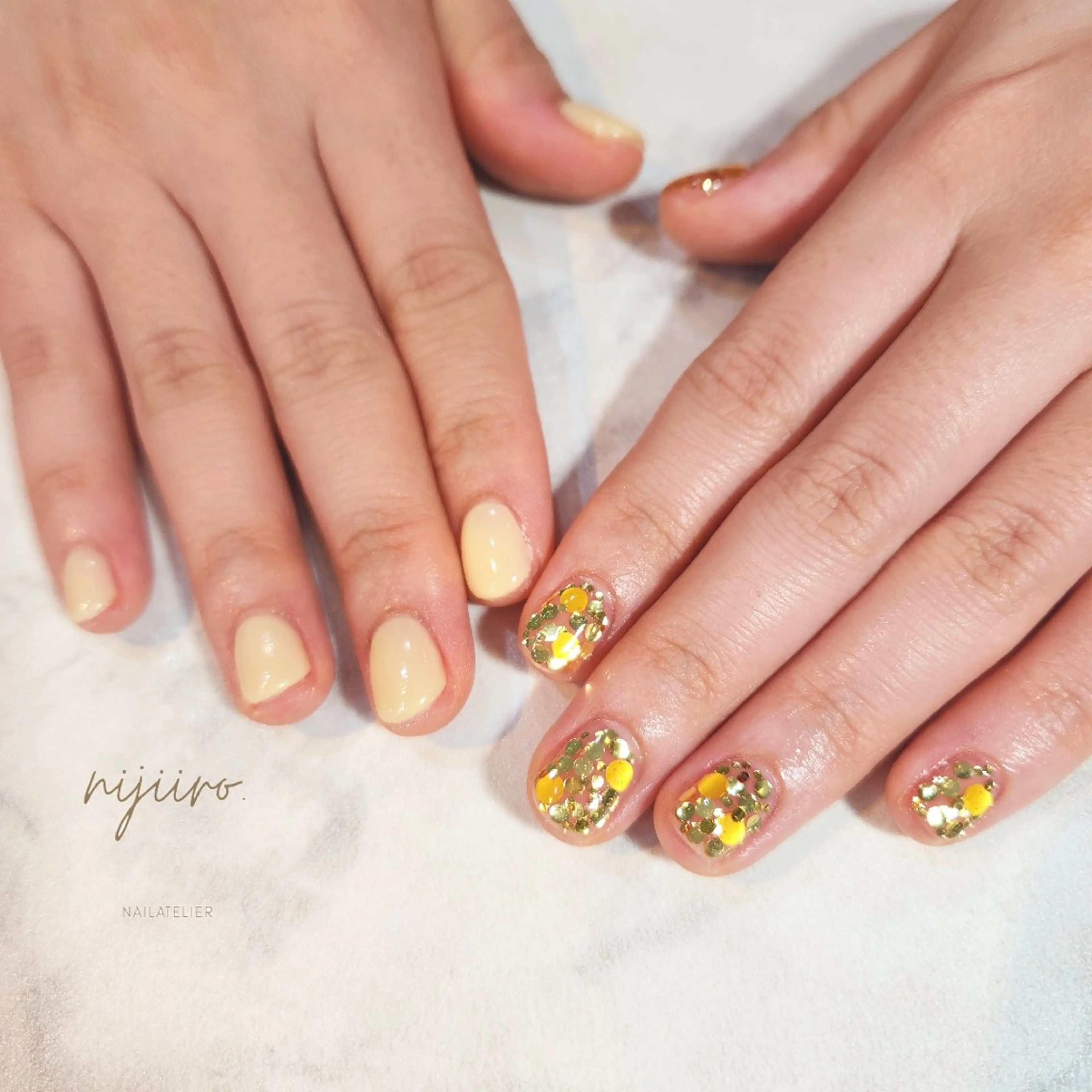 ネイル ハンドネイル nailatelier nijiiro.所属・nijiiro🌈 サトウのネイルデザイン