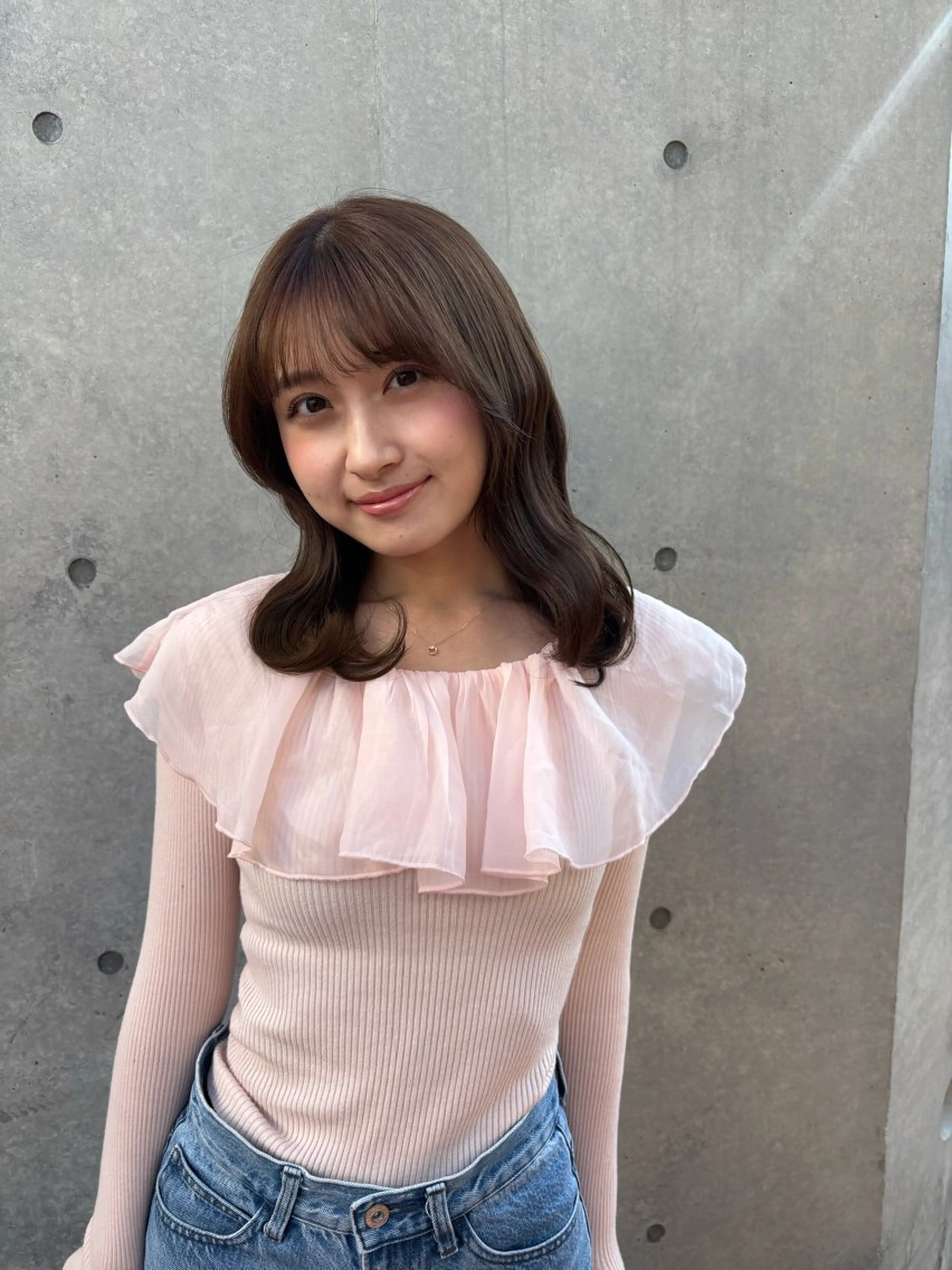 ロング カラー くせ毛 髪質改善 縮毛矯正 巻ける縮毛矯正🌸 勝倉　麗のヘアスタイル