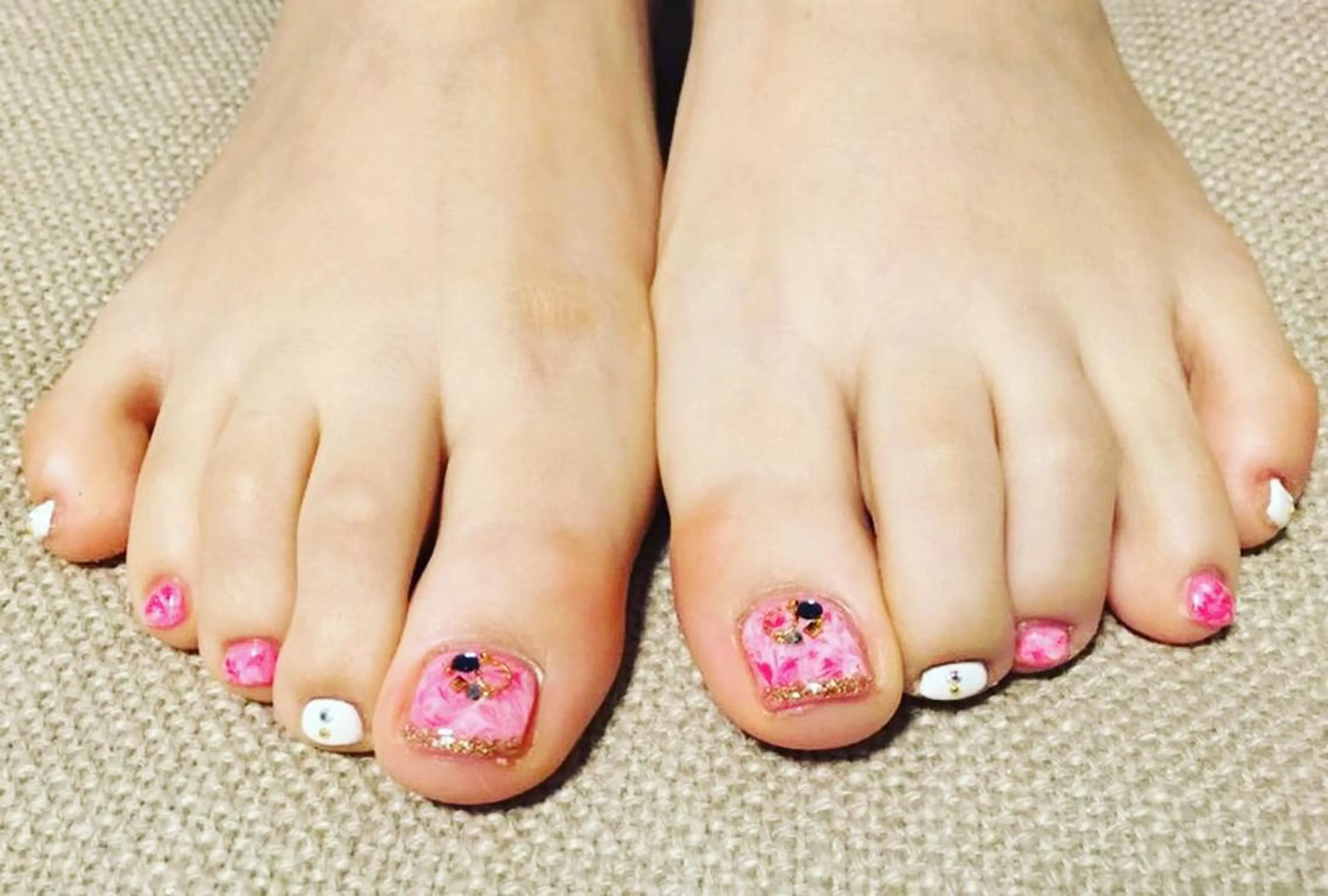 ネイル 大理石ネイル(マーブル) Lily closetのネイルデザイン