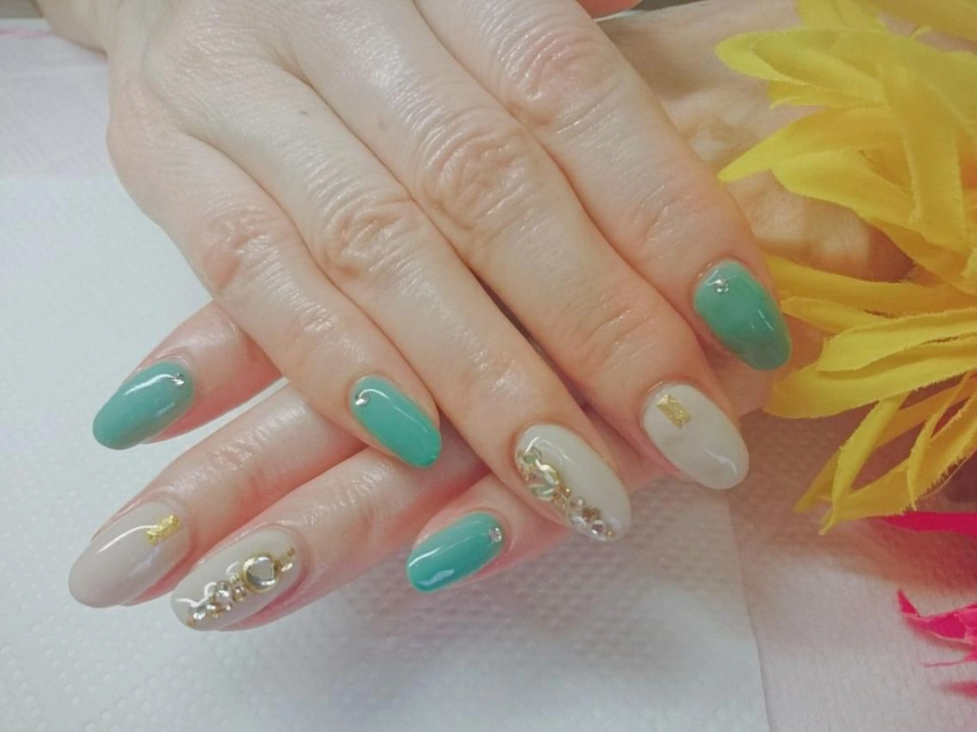 ネイル ハンドネイル ハンドケア プライベートサロン RosyLily所属・プライベートサロン Rosy Lilyのネイルデザイン