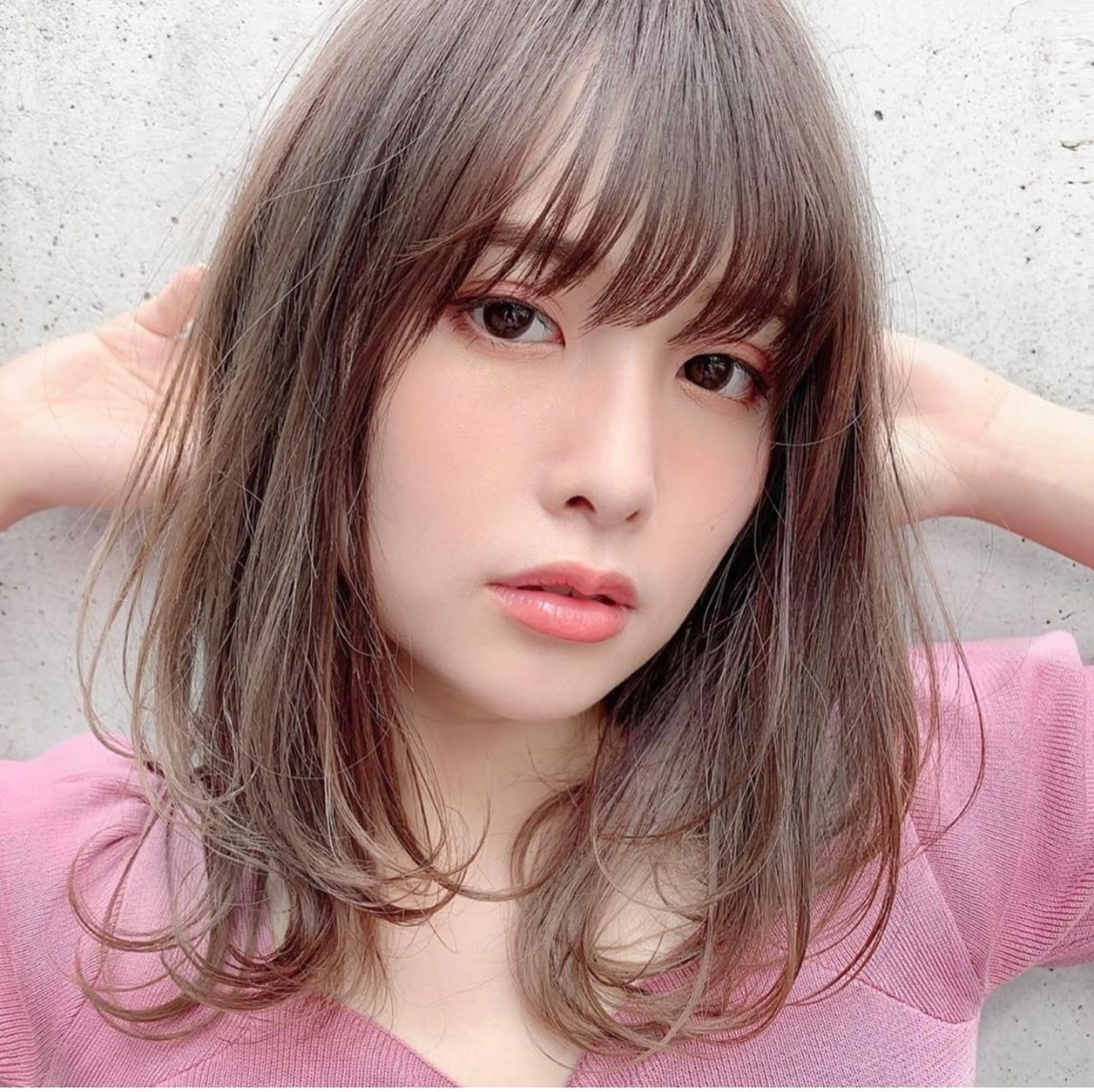 カラー パーマ ブリーチ ハイライトカラー メンズ特化 刈り上げない/金井のヘアスタイル