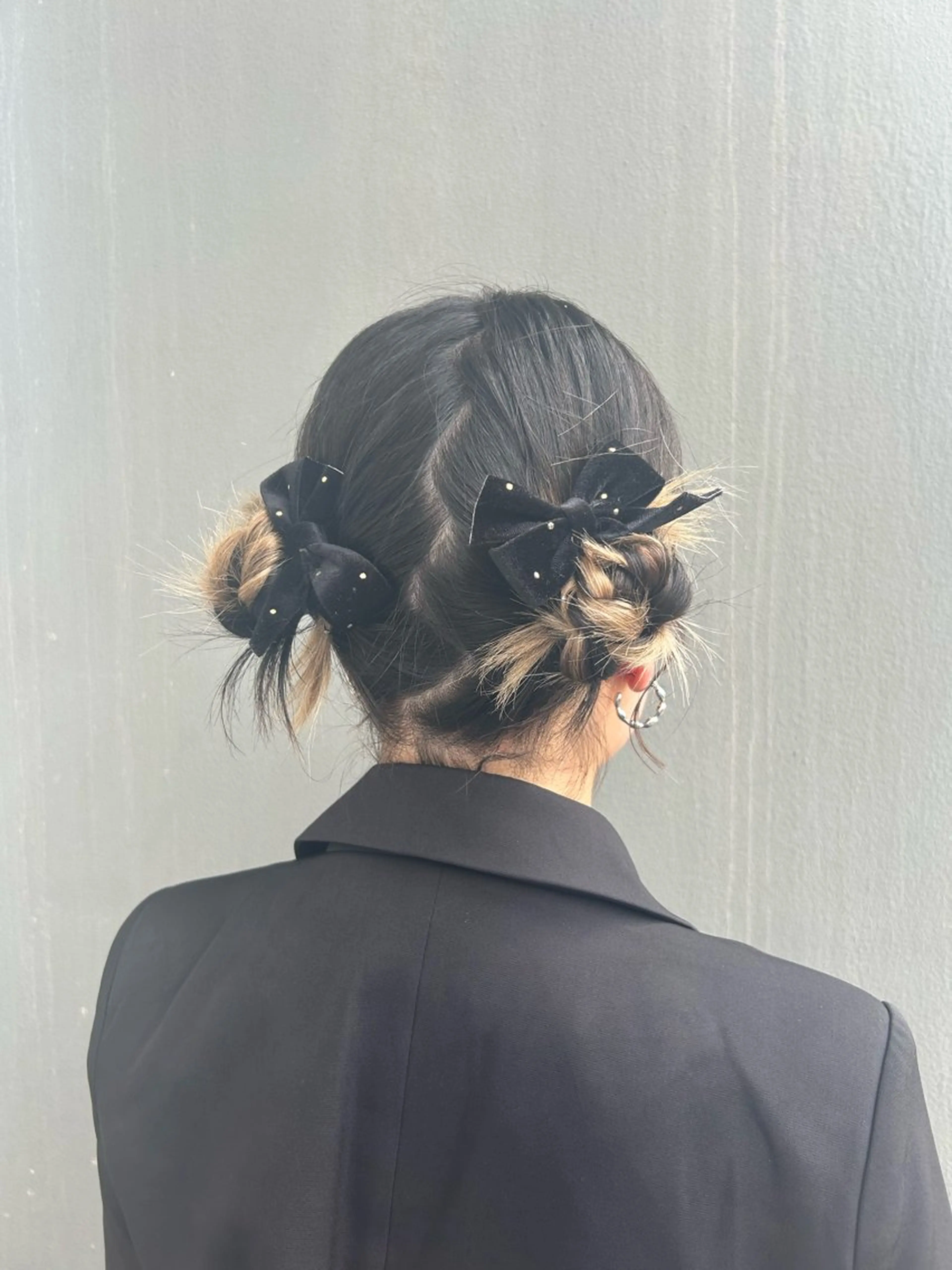 ミディアム カラー 💙ルル💙 ハイトーン/レイヤーのヘアスタイル