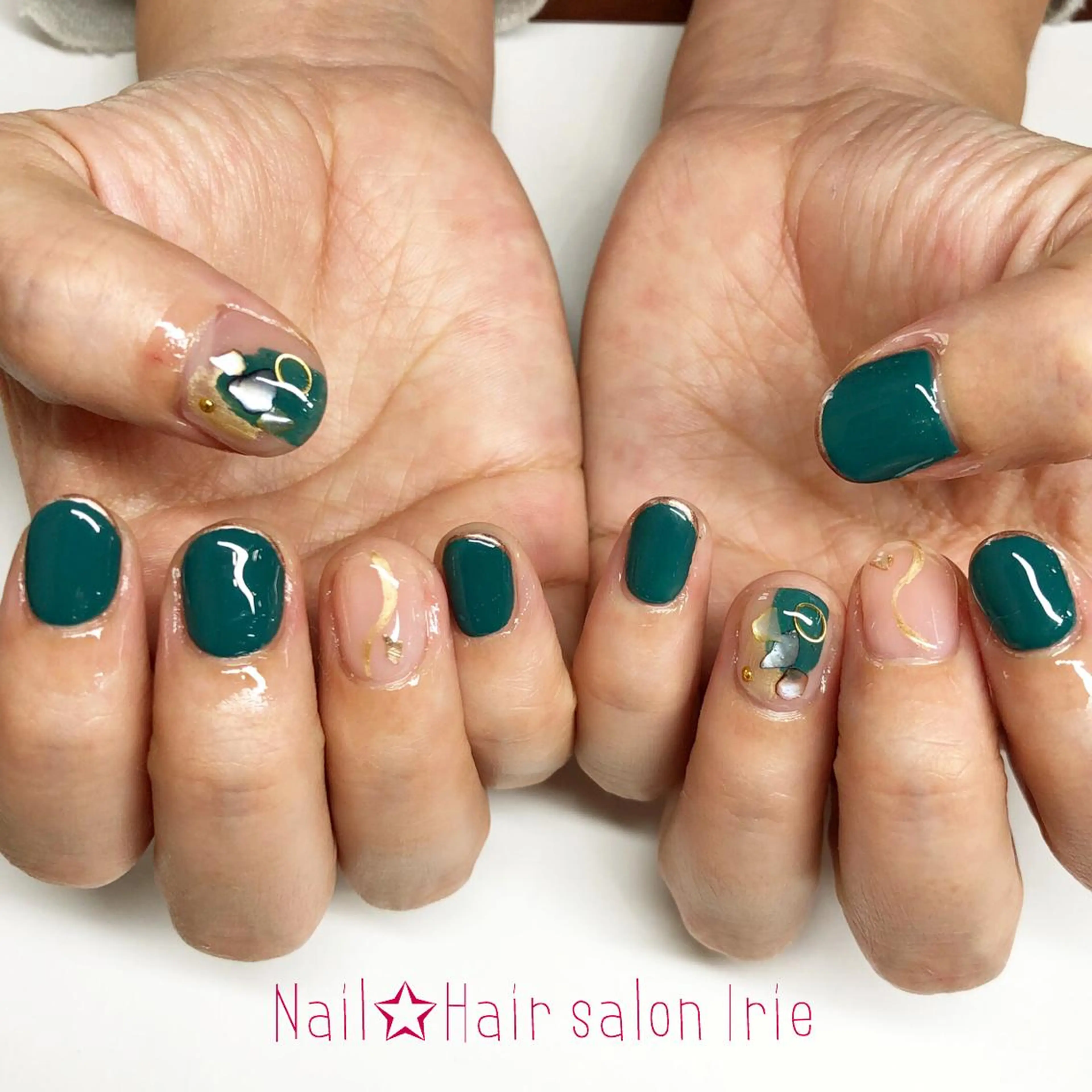 ネイル Hair salon Irie所属・與儀 知佳のネイルデザイン
