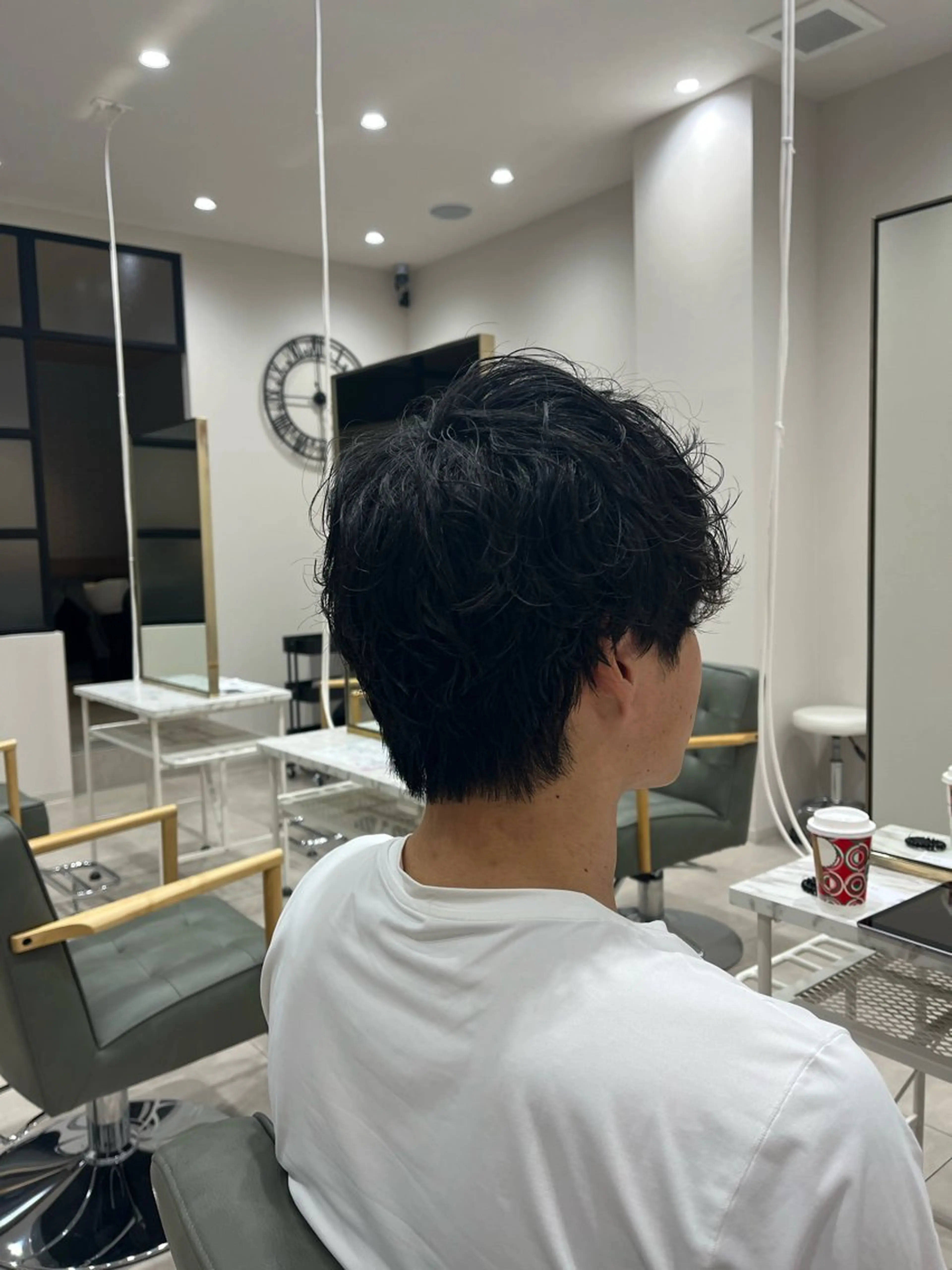 メンズ メンズパーマ number大分/ 磯部栞里のヘアスタイル