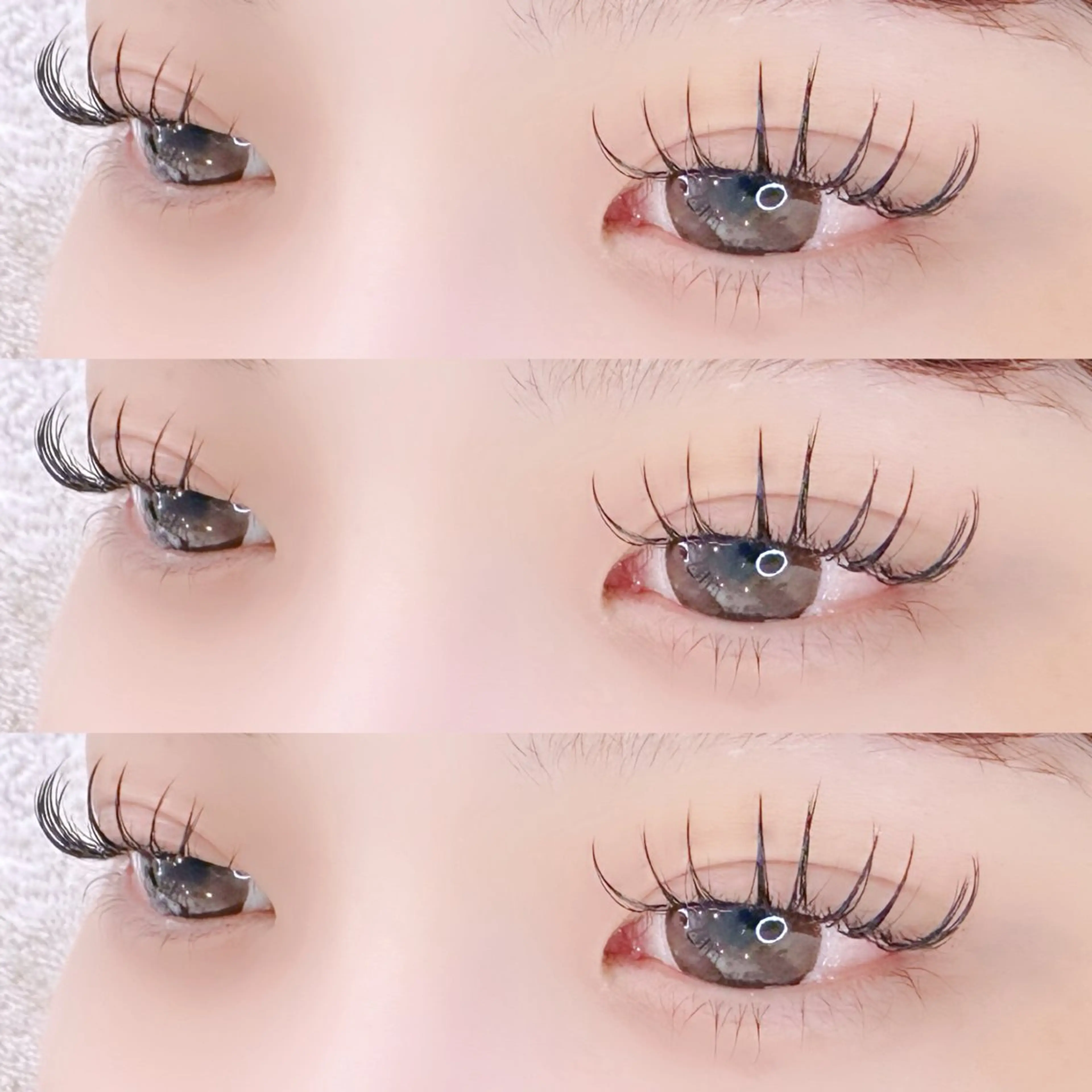 マツエク・マツパ 束感まつ毛 Cカール キュート ステラマリス 梅田のマツエク・マツパデザイン