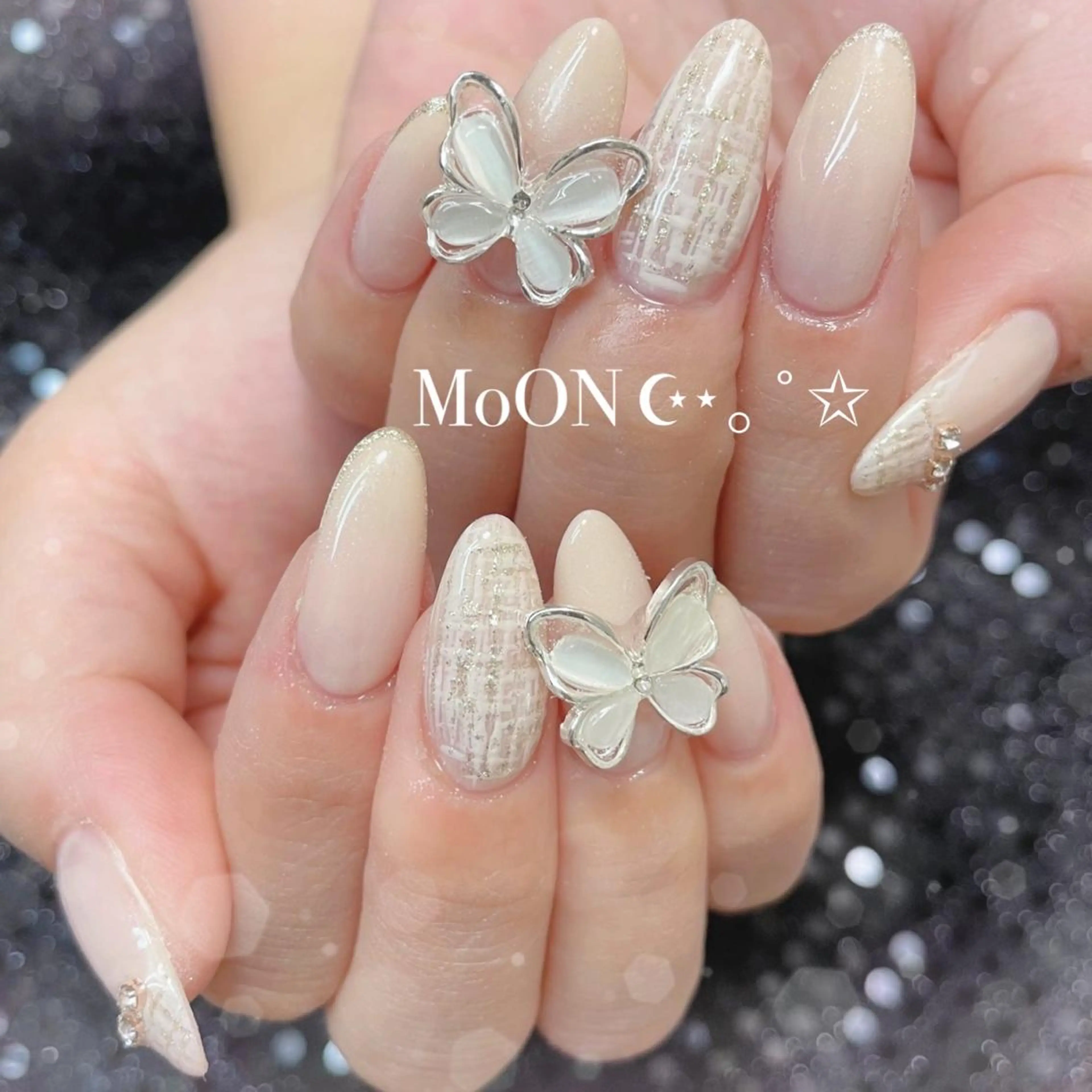 ネイル ハンドネイル ハンドケア MoON...❤︎ MeGuのネイルデザイン