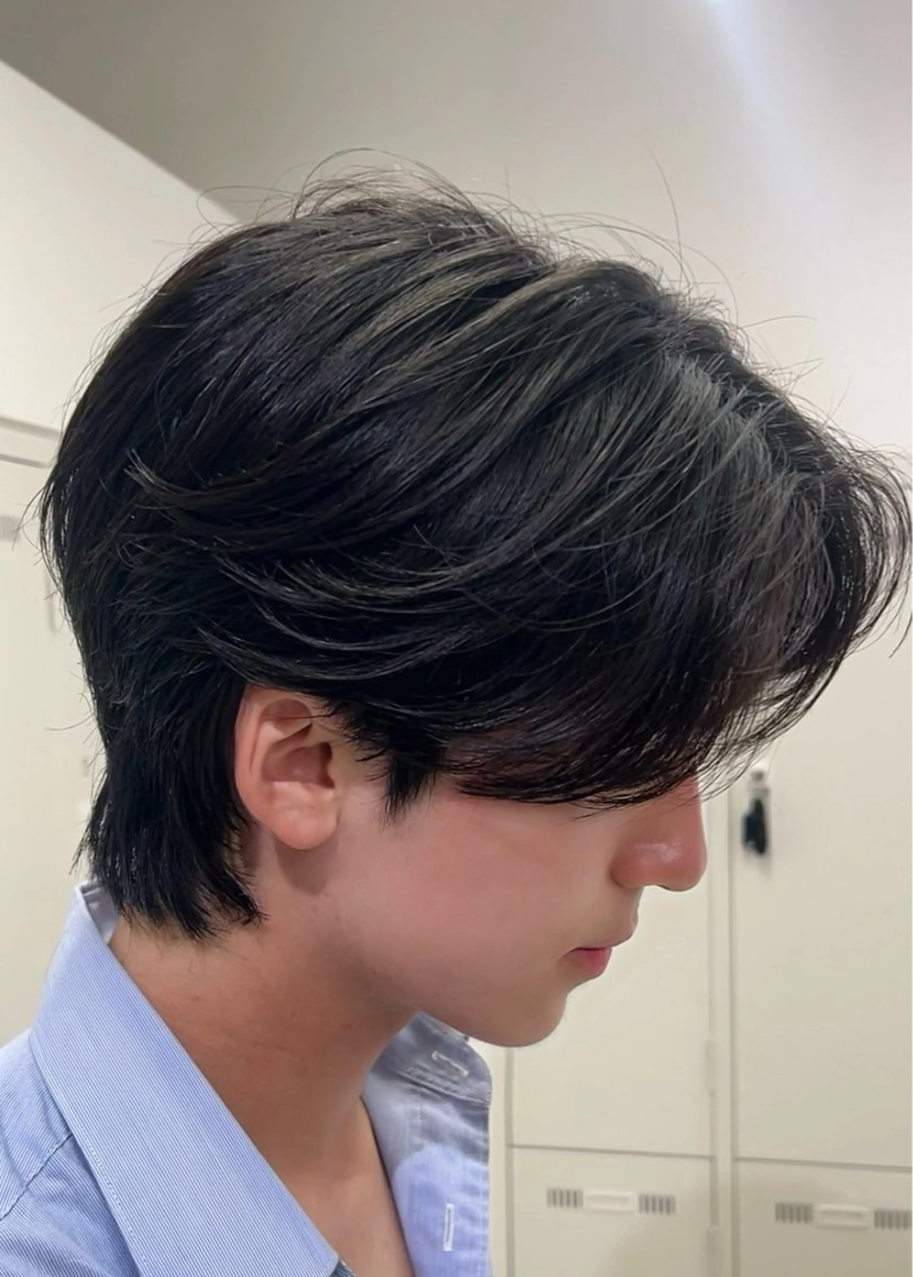 ミディアム メンズ カット パーマ ♠️メンズ特化／ 社 由樹♠️のヘアスタイル