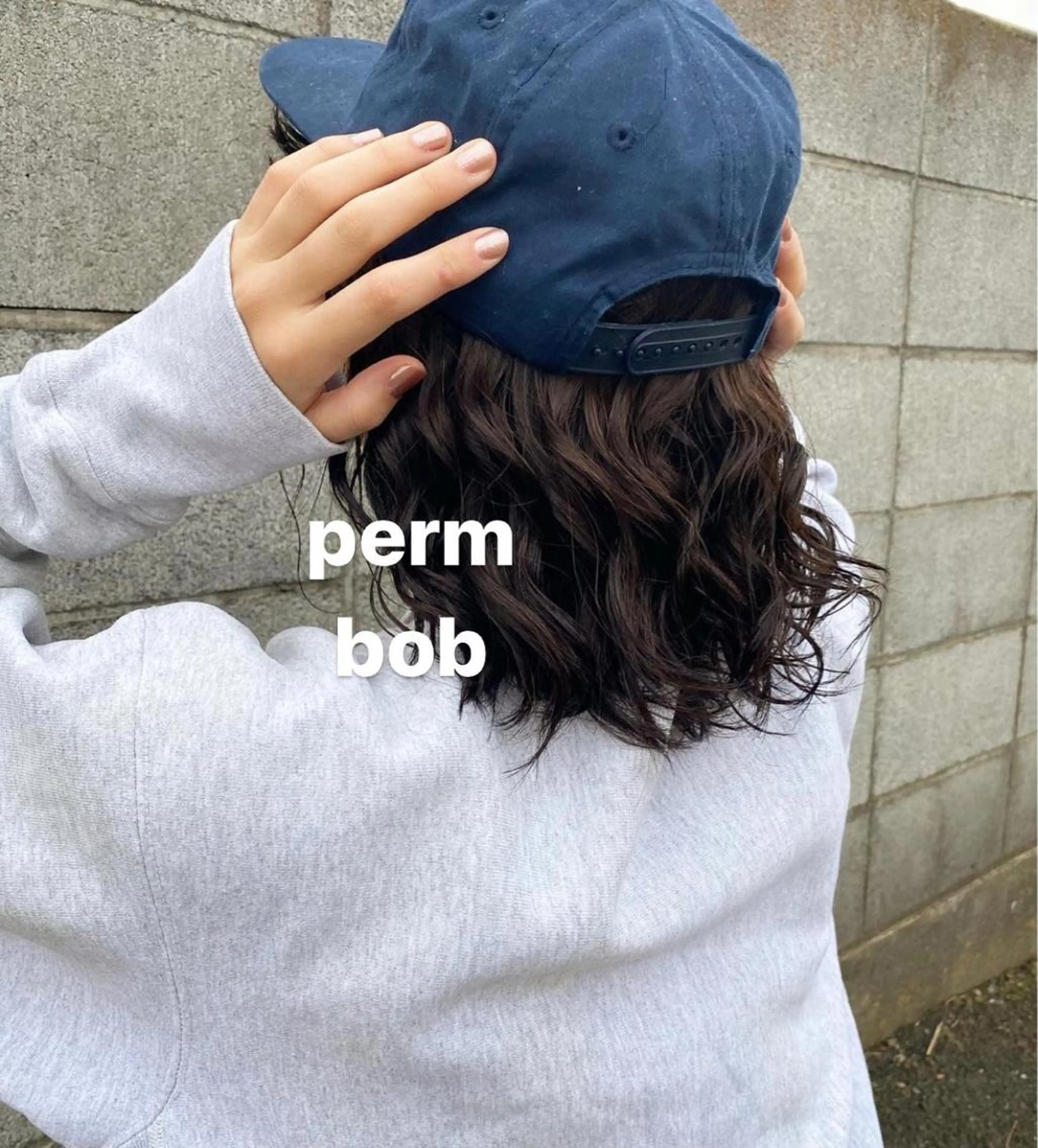 ショート パーマ ボブ パーマ指名No1 /namiのヘアスタイル