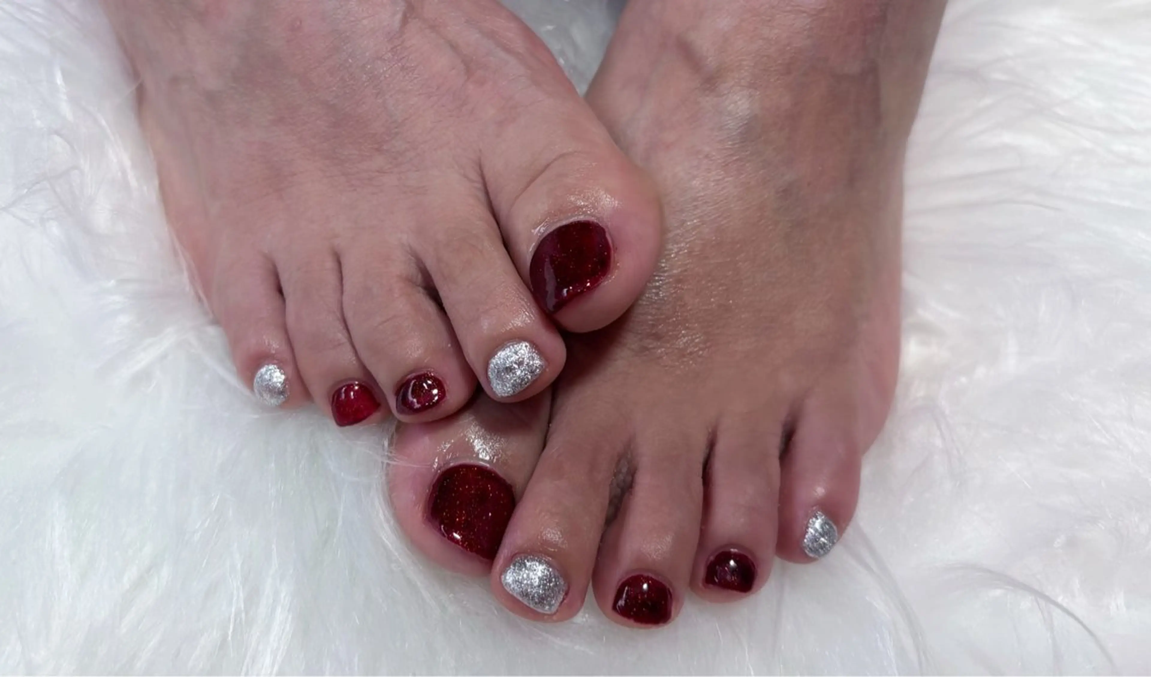 ネイル ハンドネイル フットネイル 番園 あかねのネイルデザイン