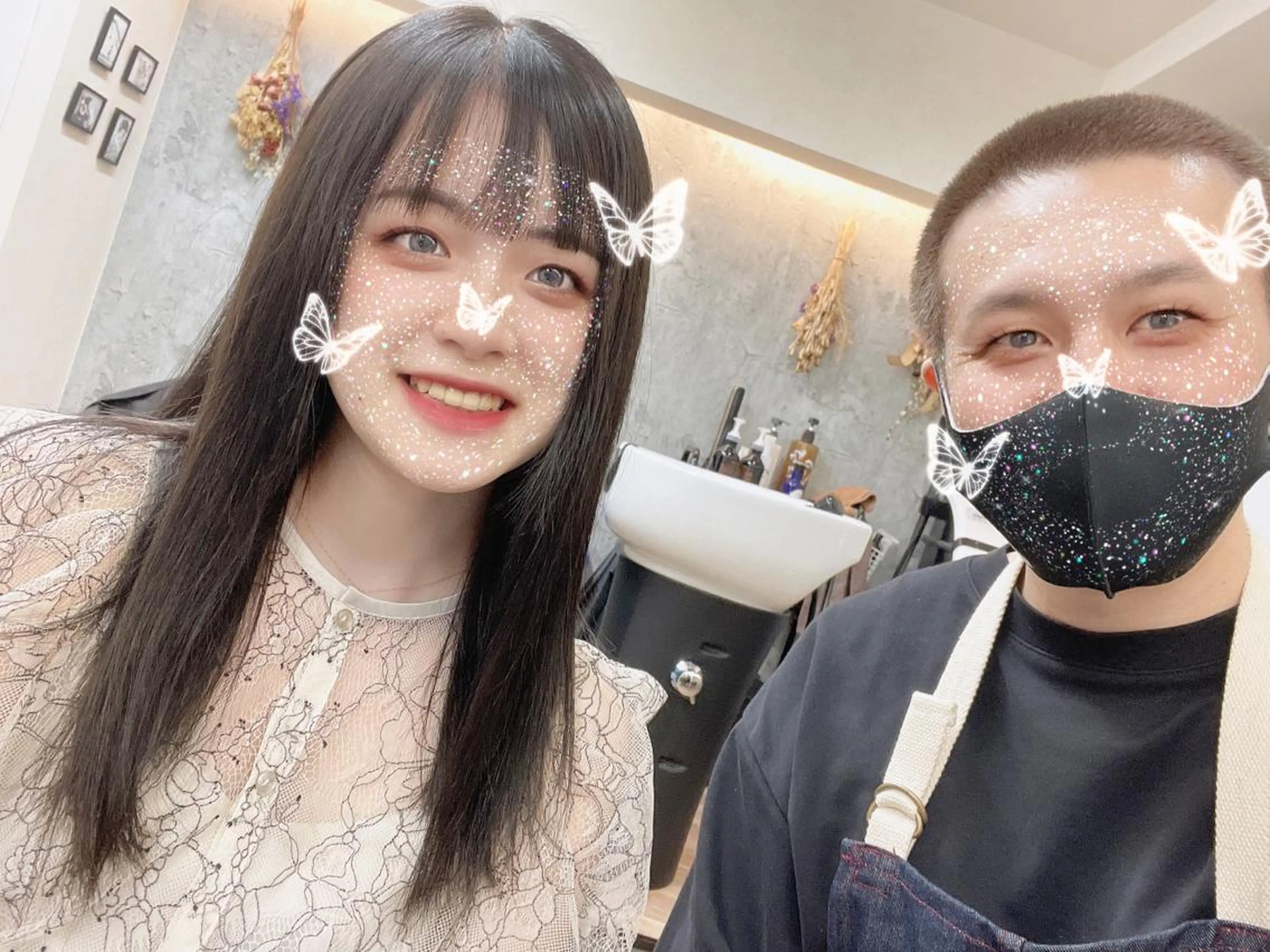 ロング カラー パーマ TOWA 野村　コウダイのヘアスタイル