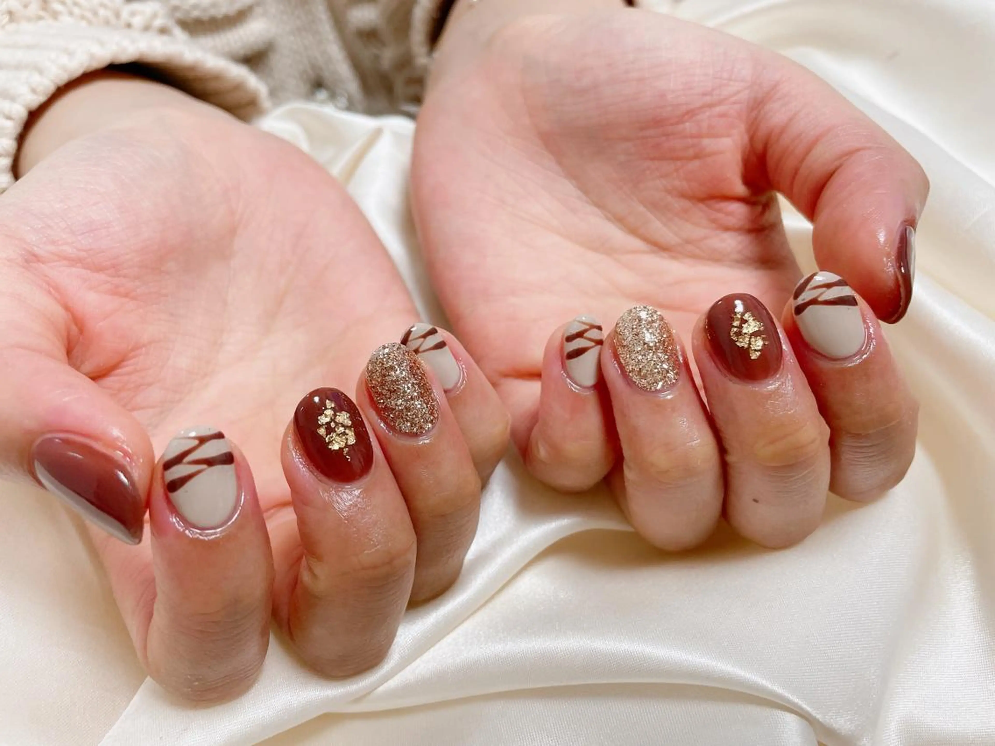 ネイル ハンドネイル Mogu nail 二子玉川のネイルデザイン