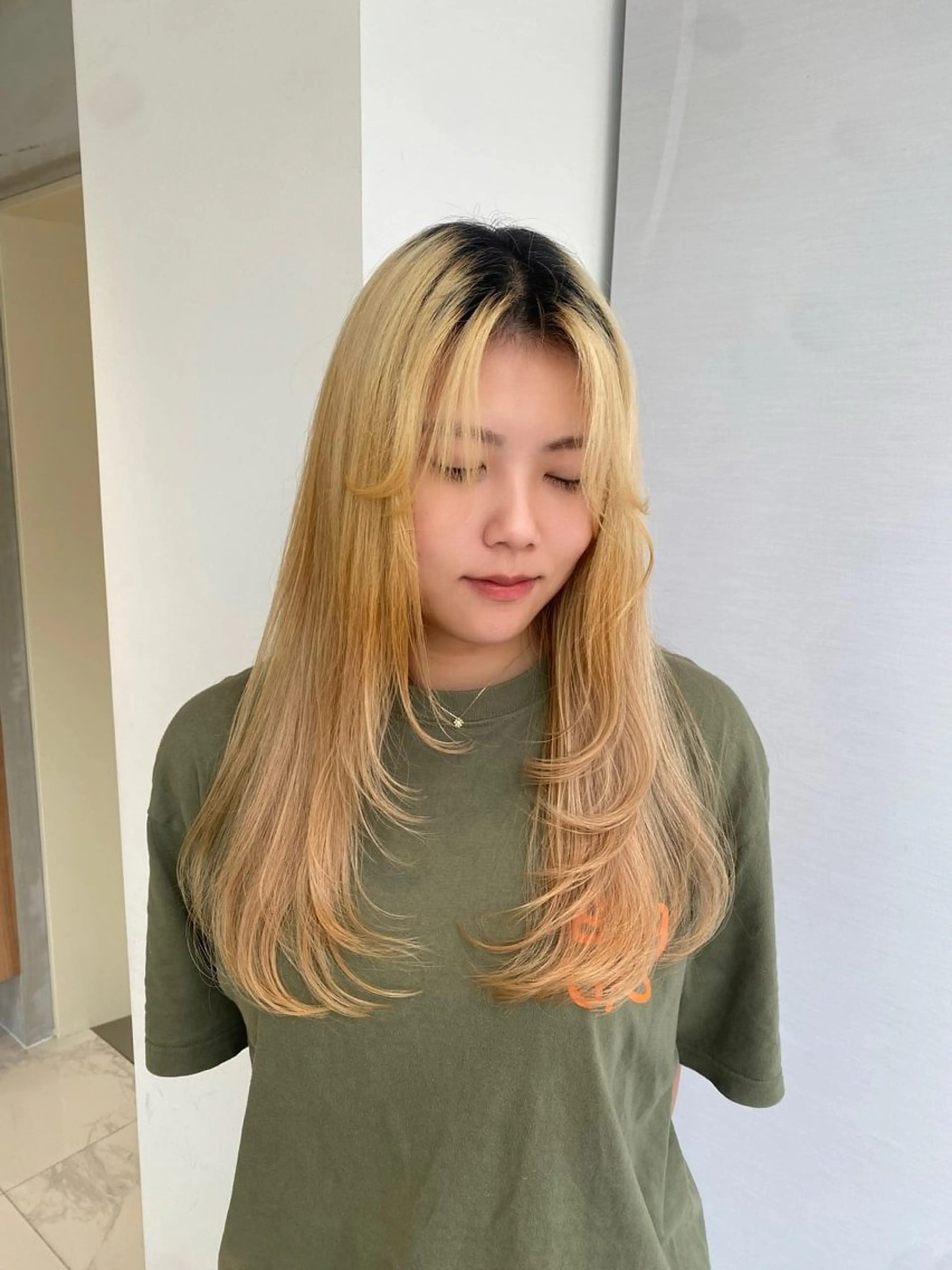 ロング ヘアアレンジ まつ毛パーマ 🫧kaede🫧のマツエク・マツパデザイン