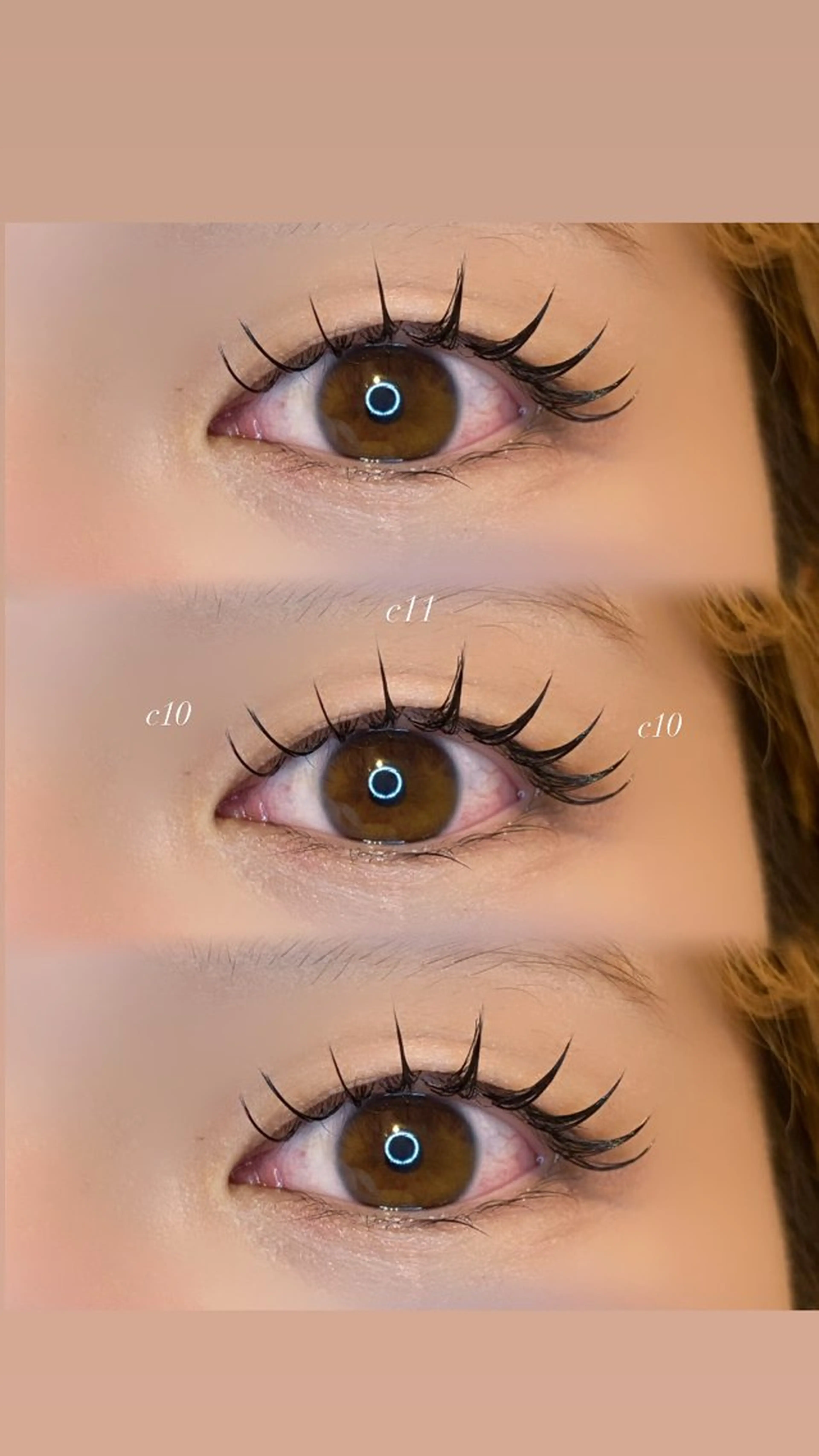 マツエク・マツパ MELL KONATSUのマツエク・マツパデザイン