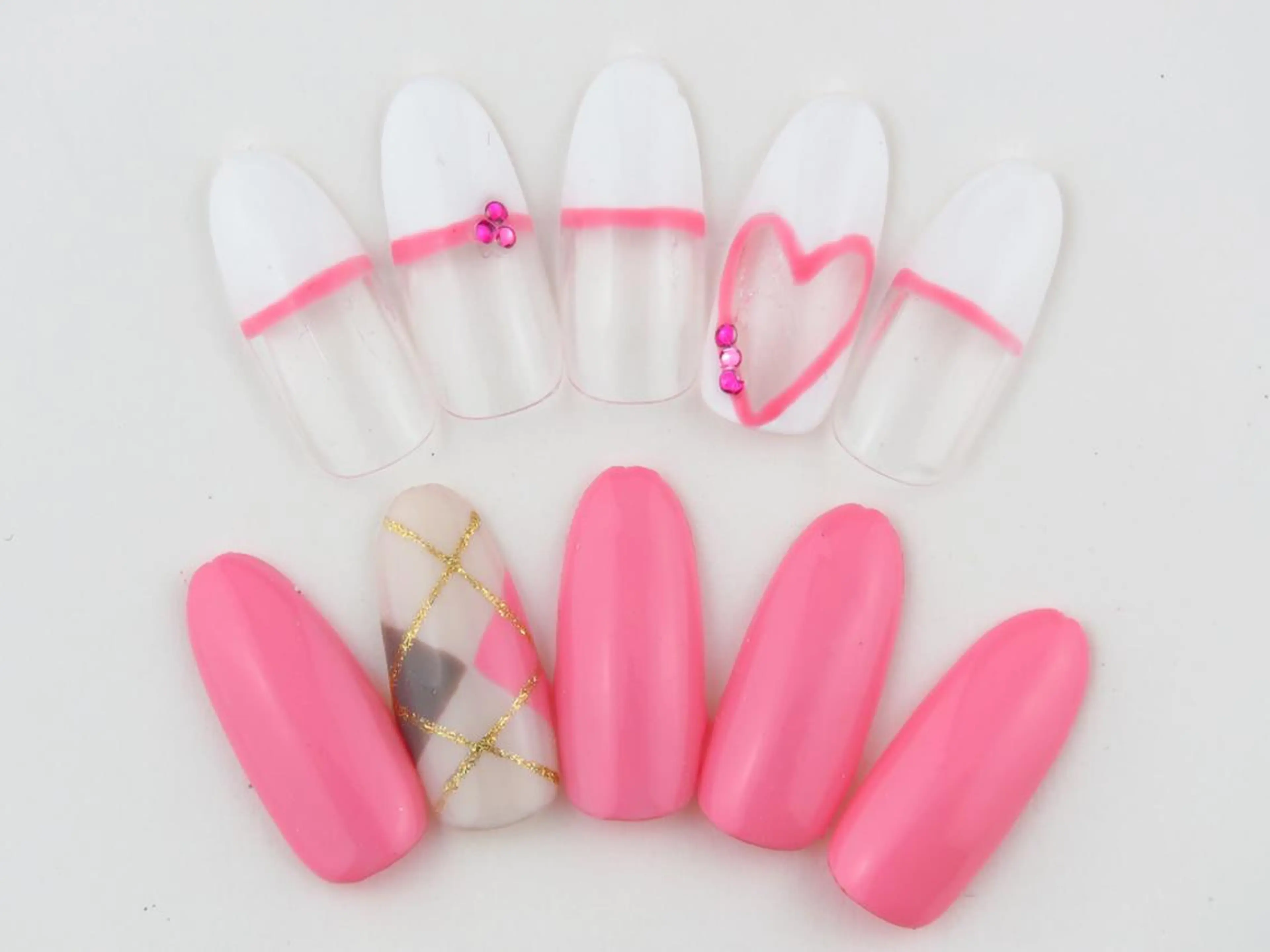 ネイル Beauty Salon Ace（ネイルサロン　エース）所属・池袋フィルイン Ace♡長さだしのネイルデザイン