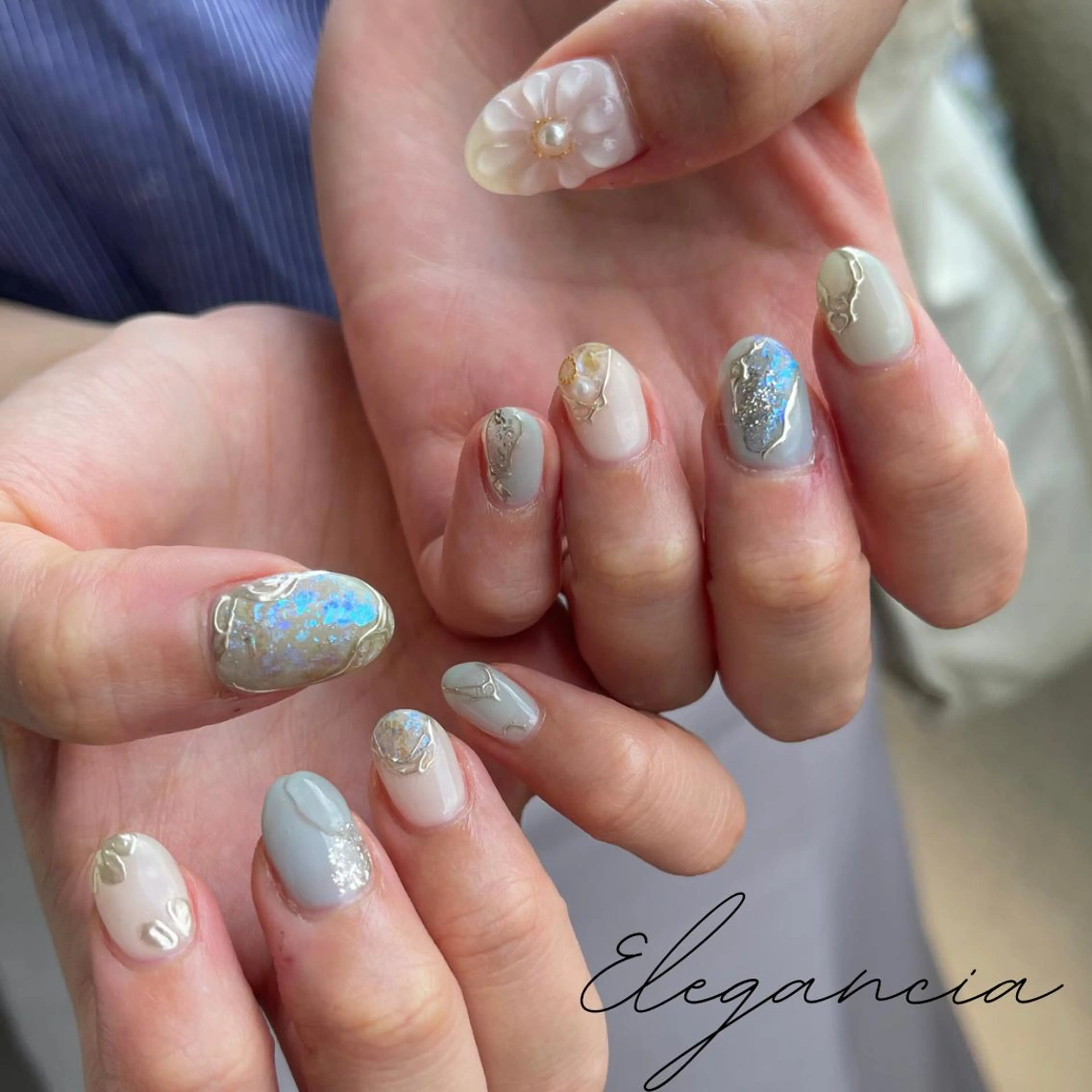 カラー ネイル ハンドネイル Elegancia. Hiromiのネイルデザイン