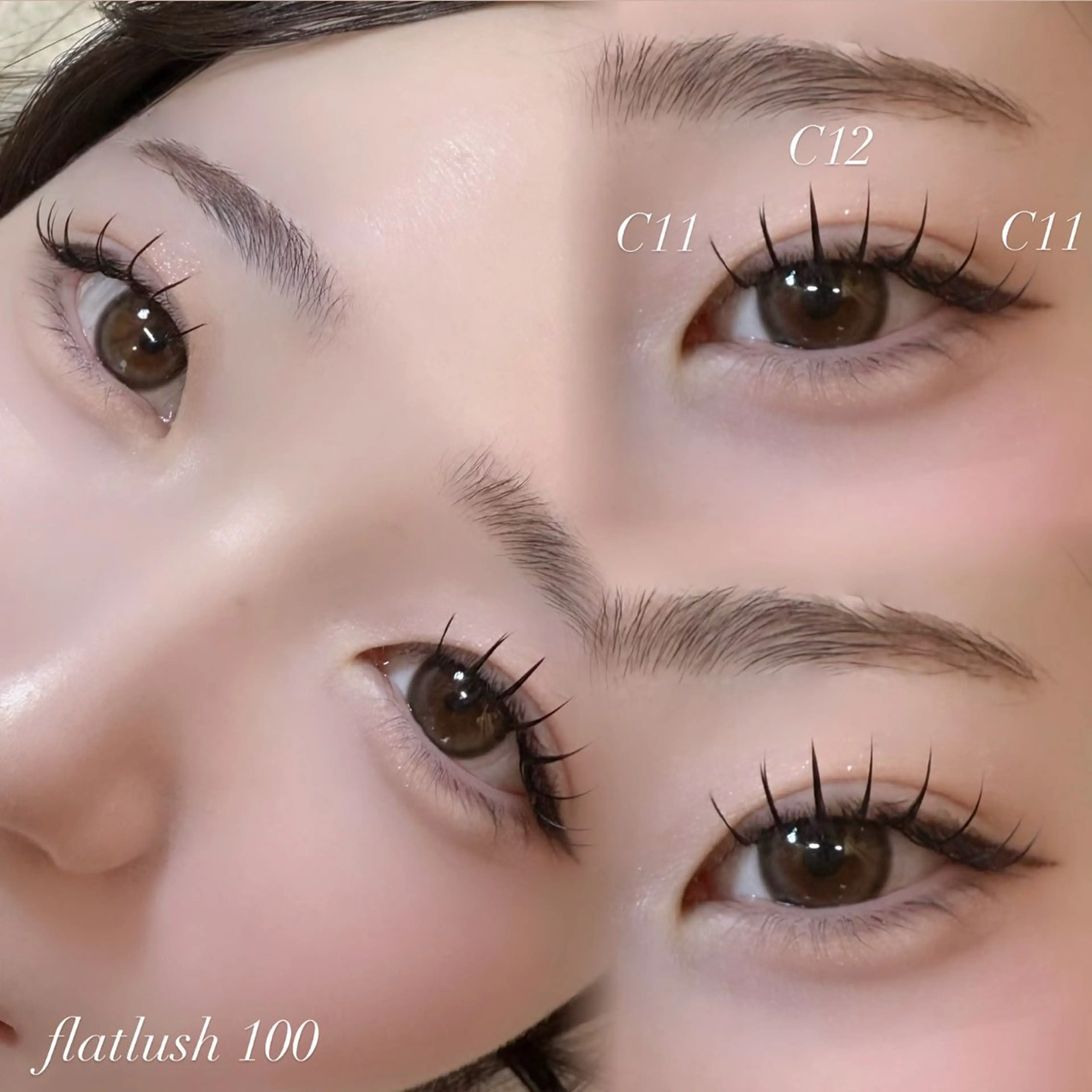 マツエク・マツパ 束感まつ毛 🎀Amina/渋谷 /束感まつげ🎀のマツエク・マツパデザイン