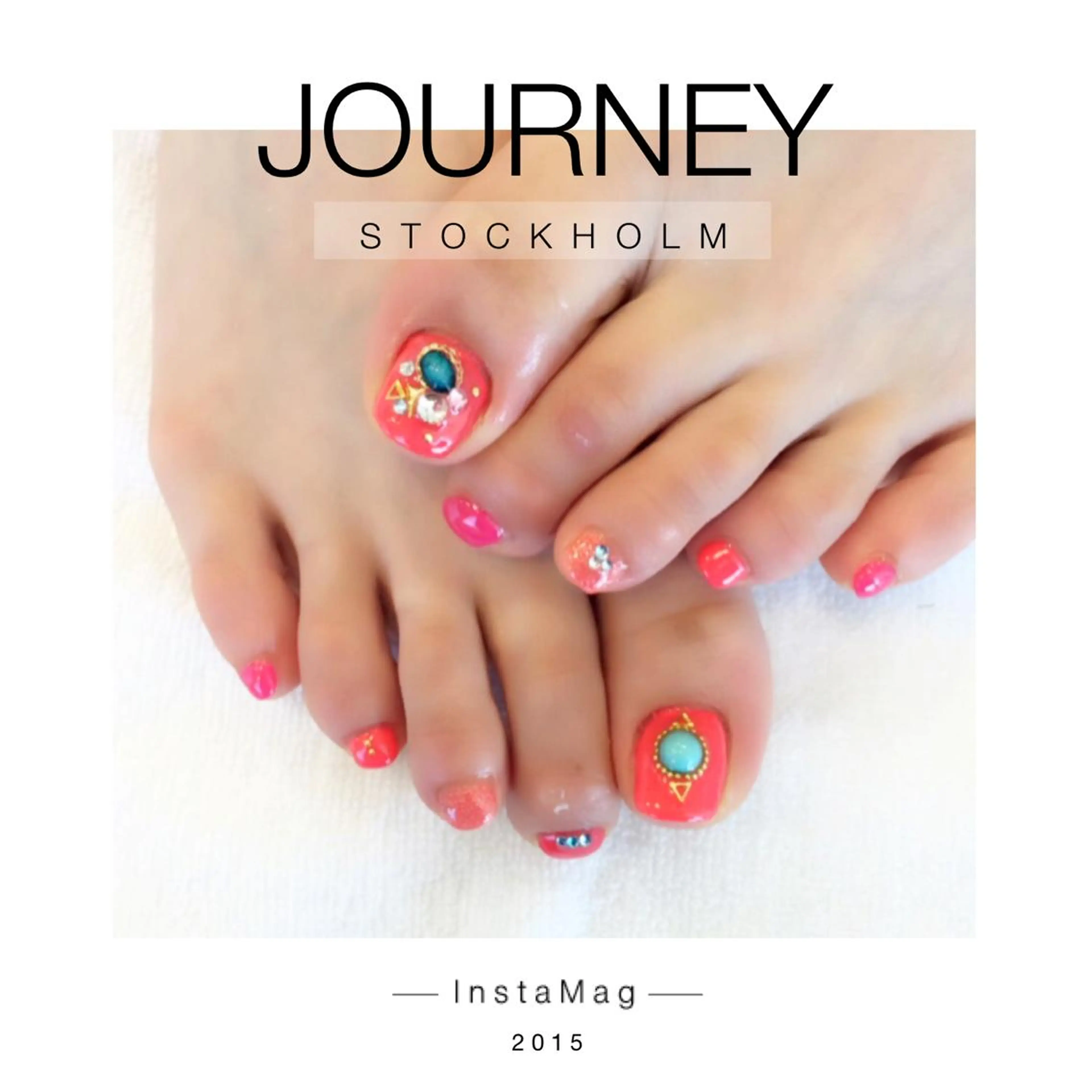 ネイル フットネイル ストーンネイル Ly   hair（リーヘア）所属・Lyhair🦊🎀 AKIのヘアスタイル