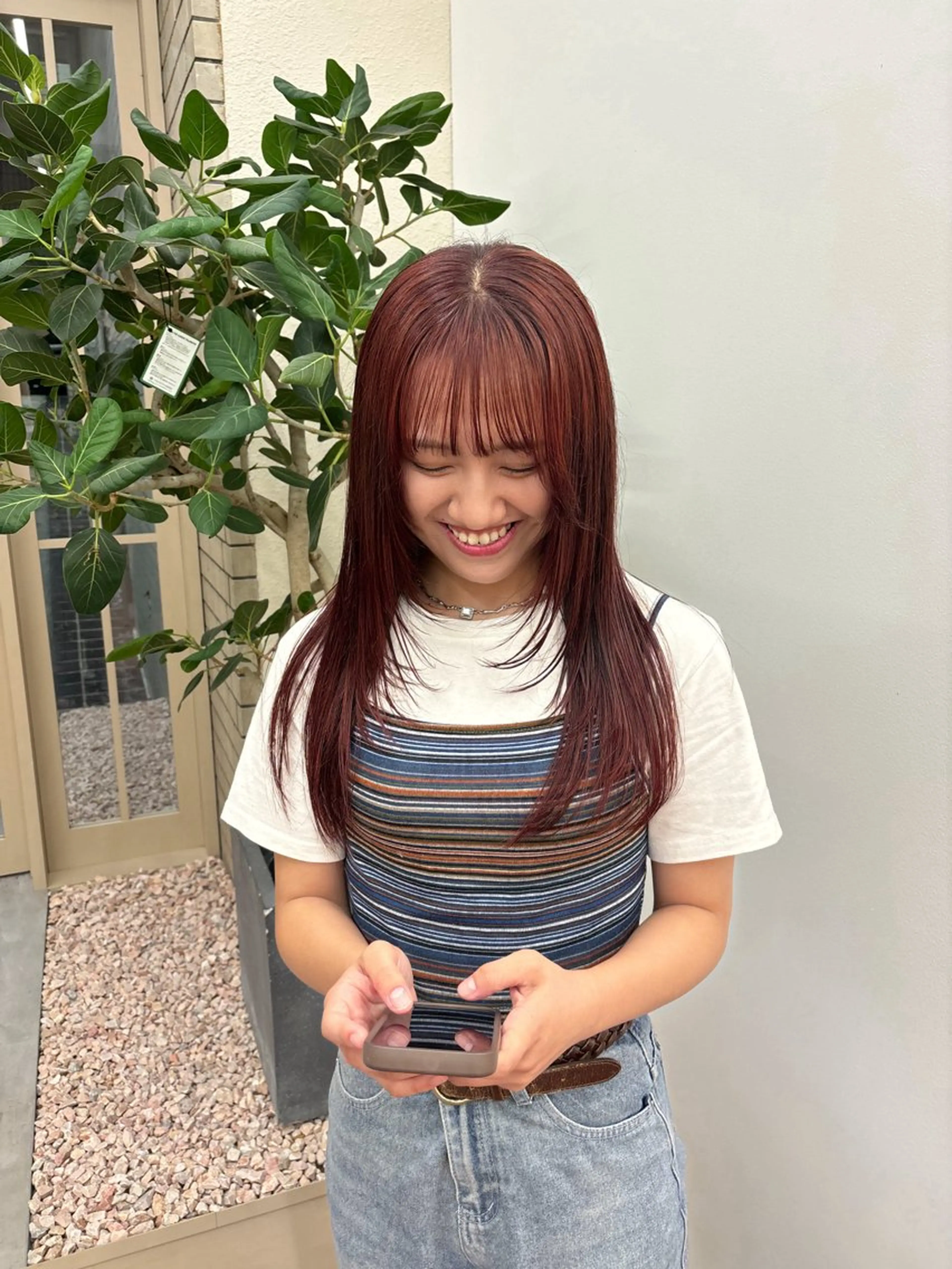 ロング りお /カラーモデルのヘアスタイル