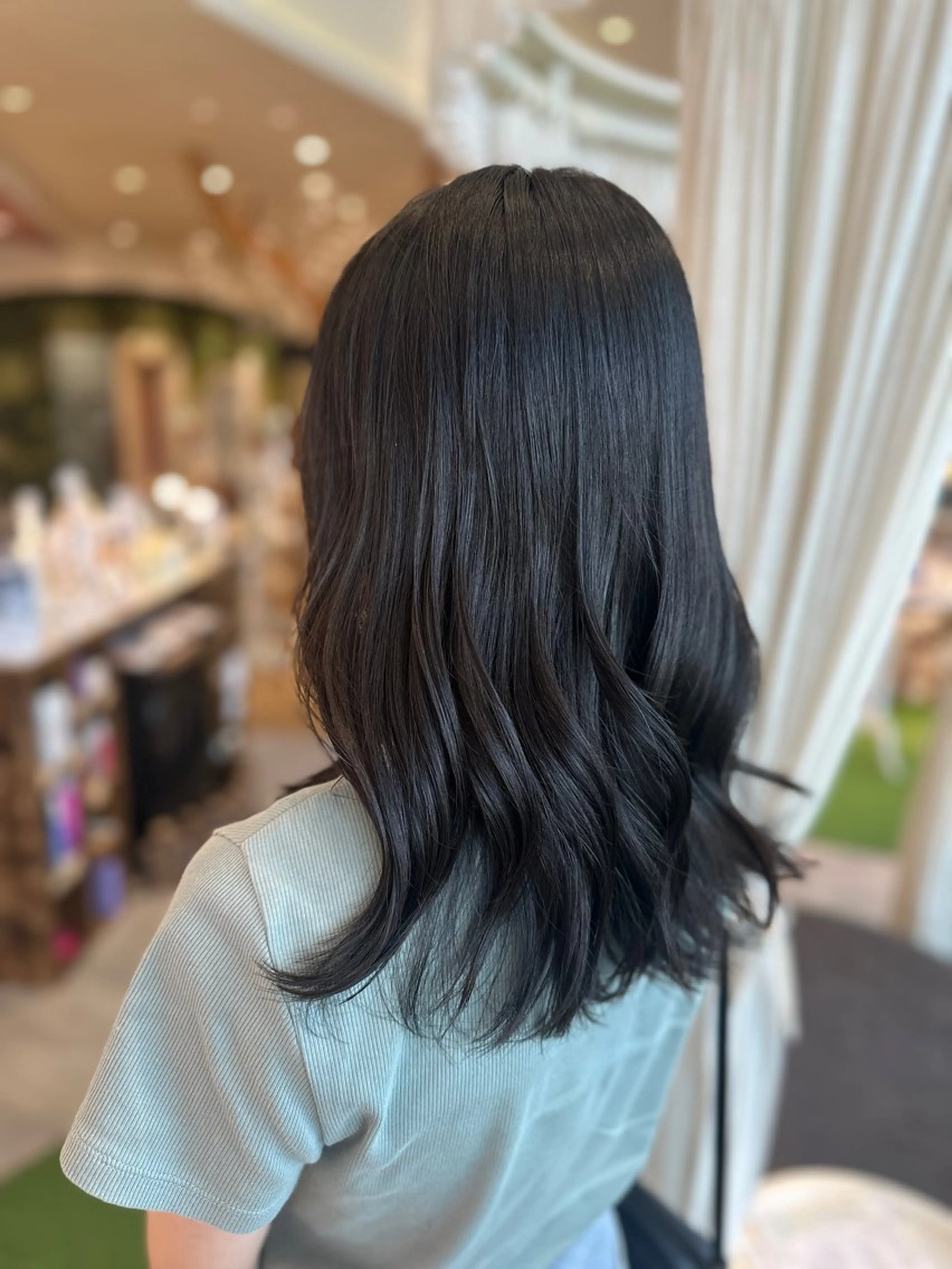 ロング カット 韓国風レイヤーカット 🇰🇷❕モカのヘアスタイル