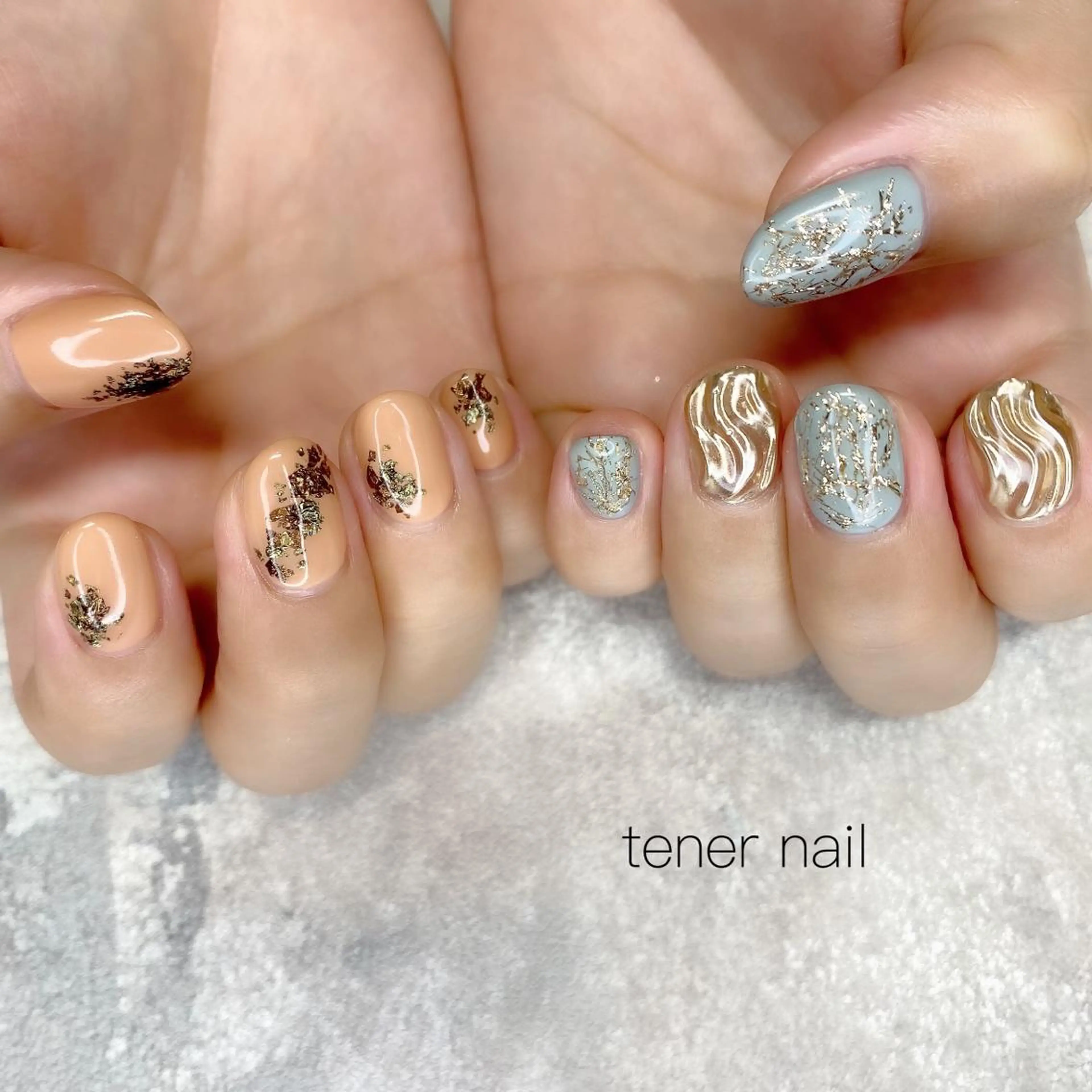 ネイル アートネイル ニュアンスネイル tener  nail  テネルネイル所属・テネルネイル tener nailのネイルデザイン