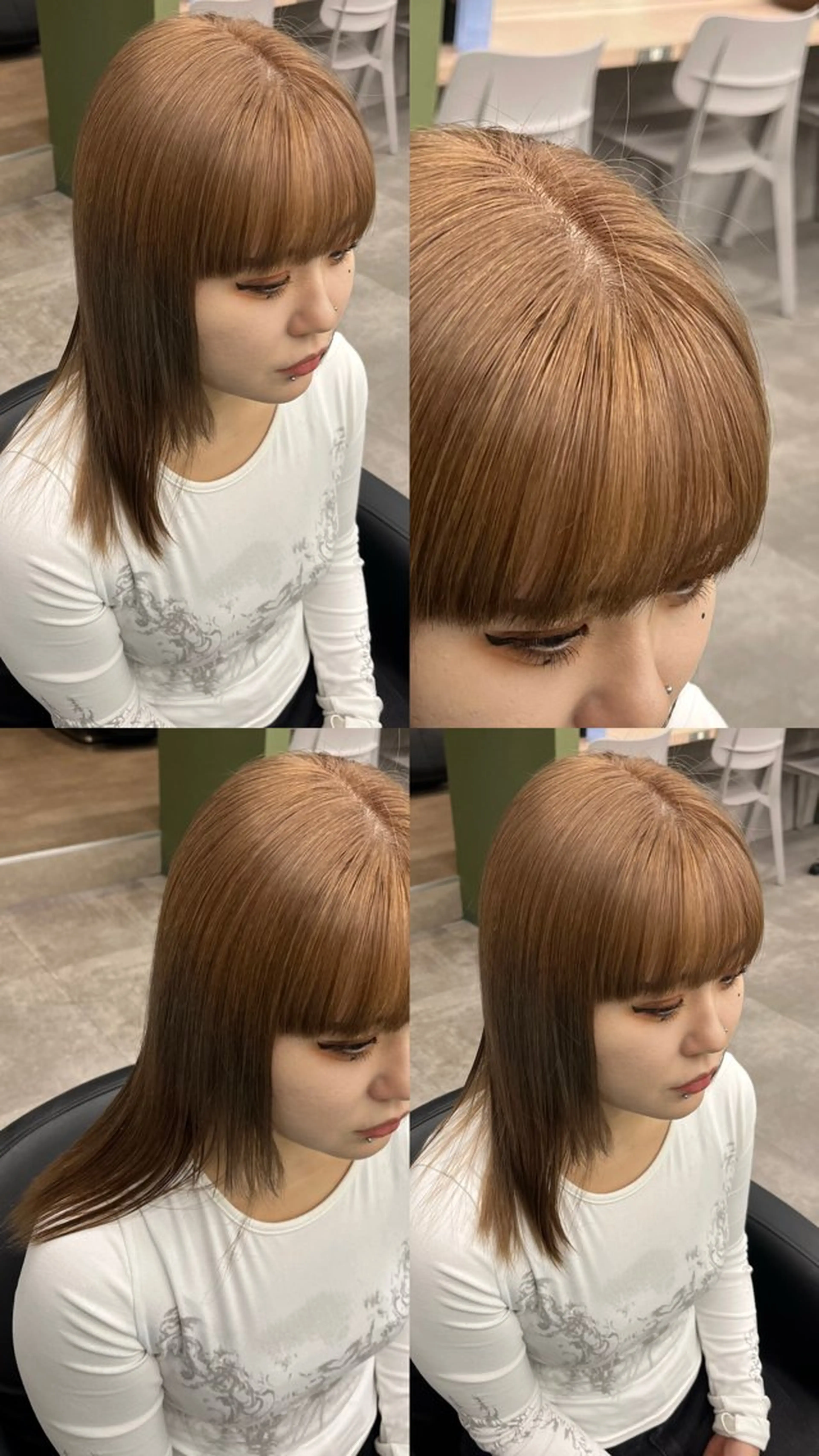 🩰次世代透明感カラー🩰ダブルイルミナカラーの写真