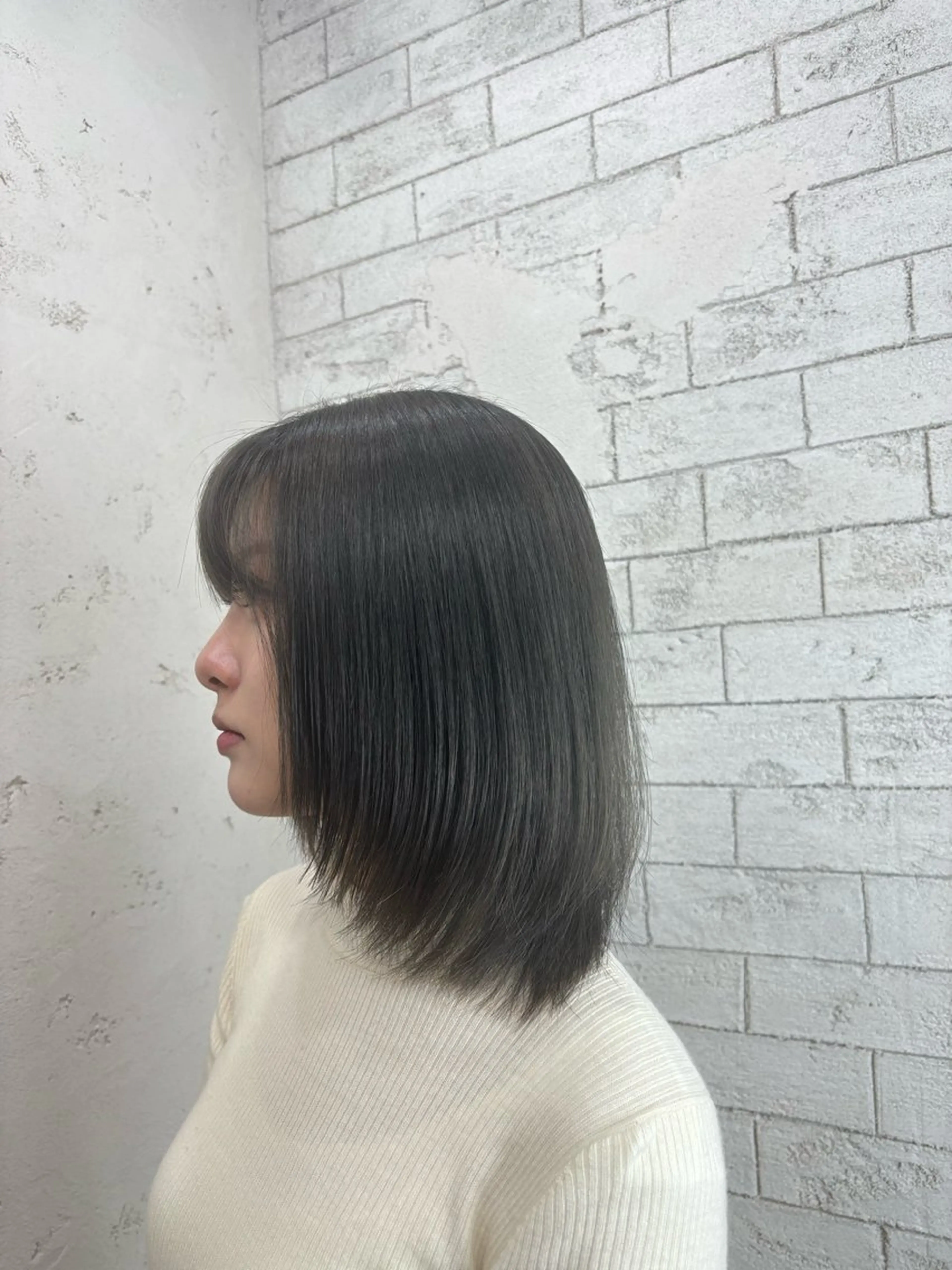 ミディアム 韓国レイヤーカット/ 🩶HARUKA🩶のヘアスタイル