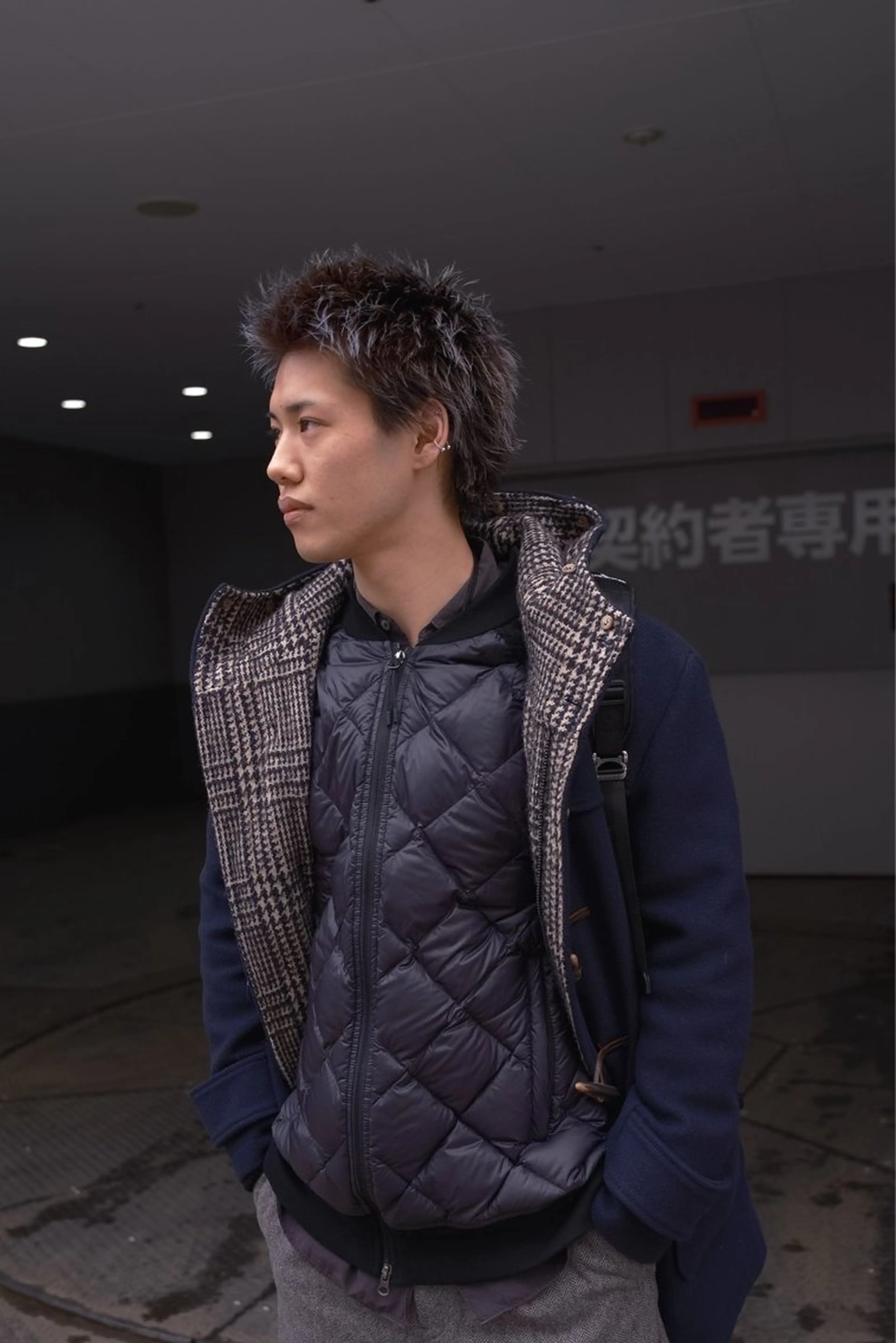 ショート カラー メンズ TOE所属・K ojiのヘアスタイル