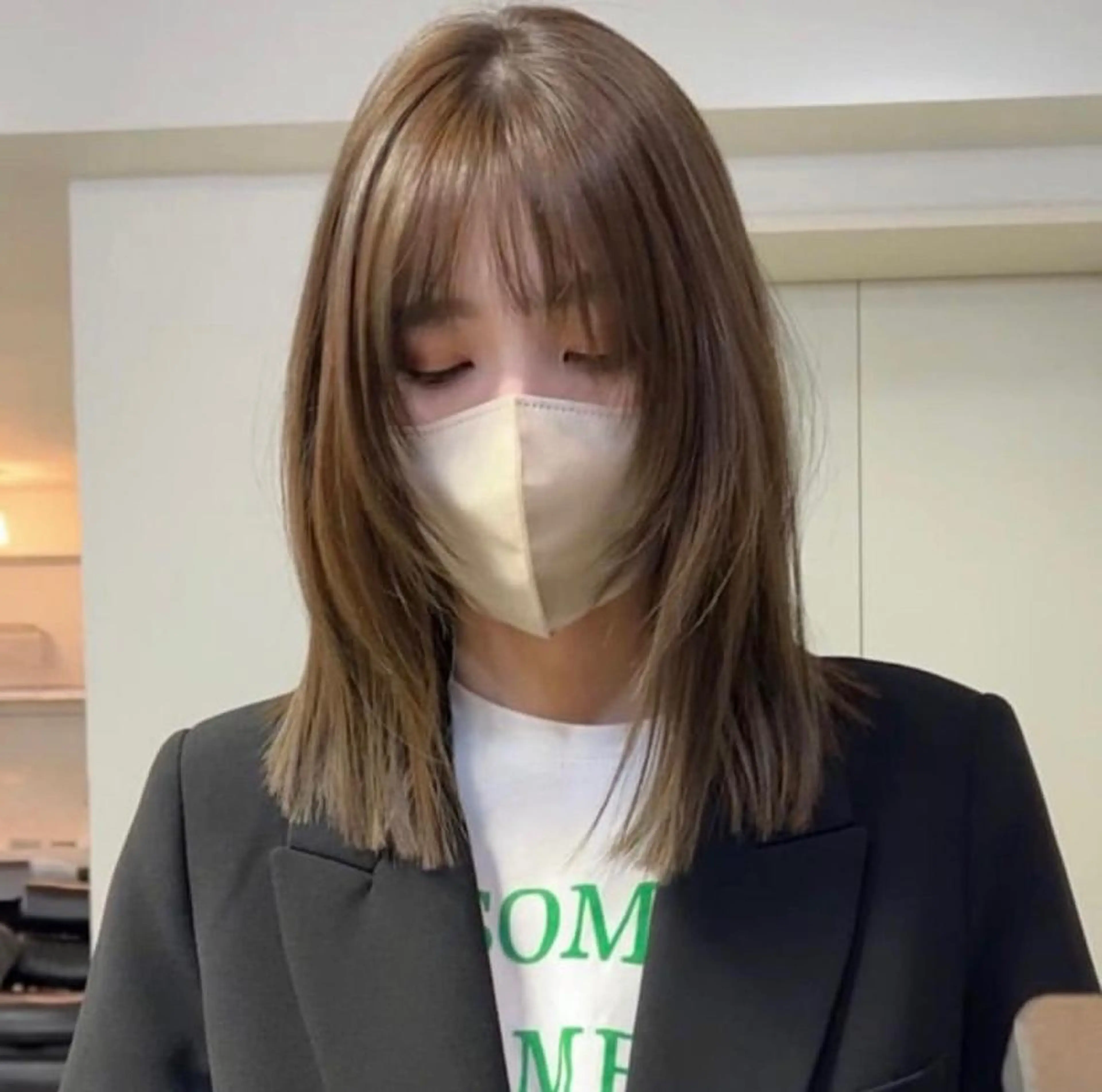 セミロング GOTODAY シェアサロン所属・メンズウルフ🐺/ ブリーチ/MOMOのヘアスタイル