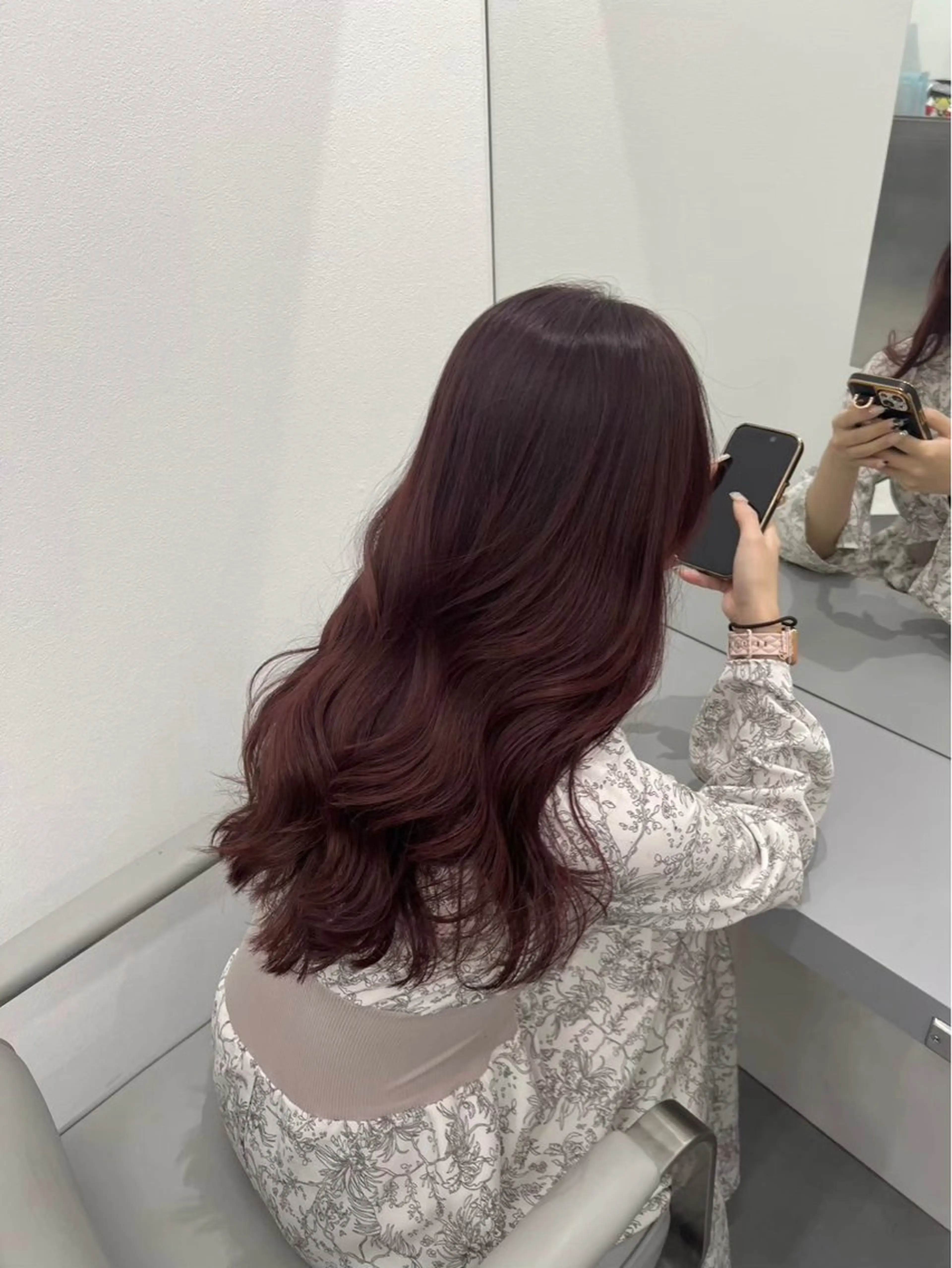 🌱美しく自然な髪色に‼️ミニモ限定✨️ワンカラーの写真