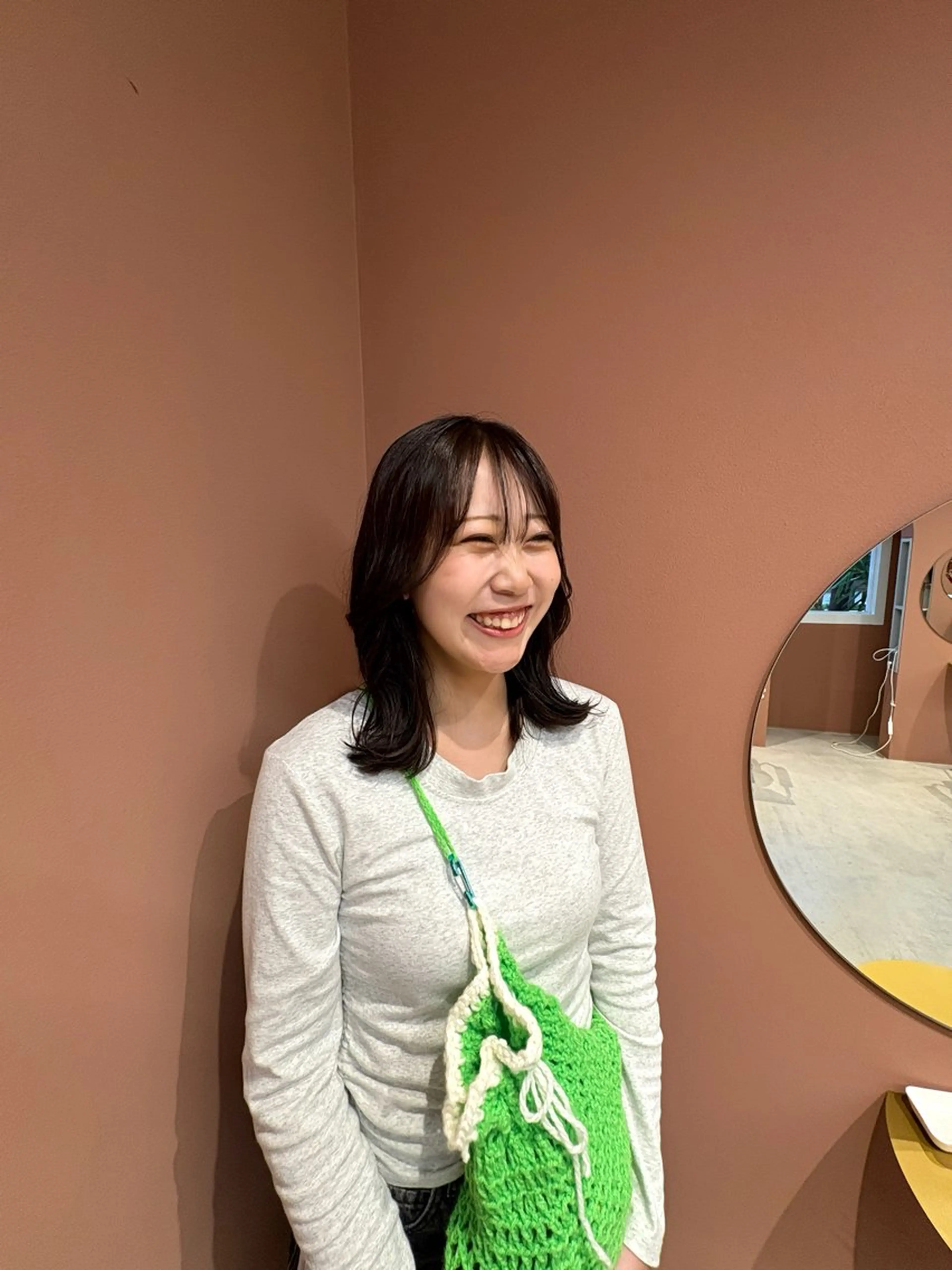 ミディアム カラー Inity心斎橋/ クルミ☆彡のヘアスタイル