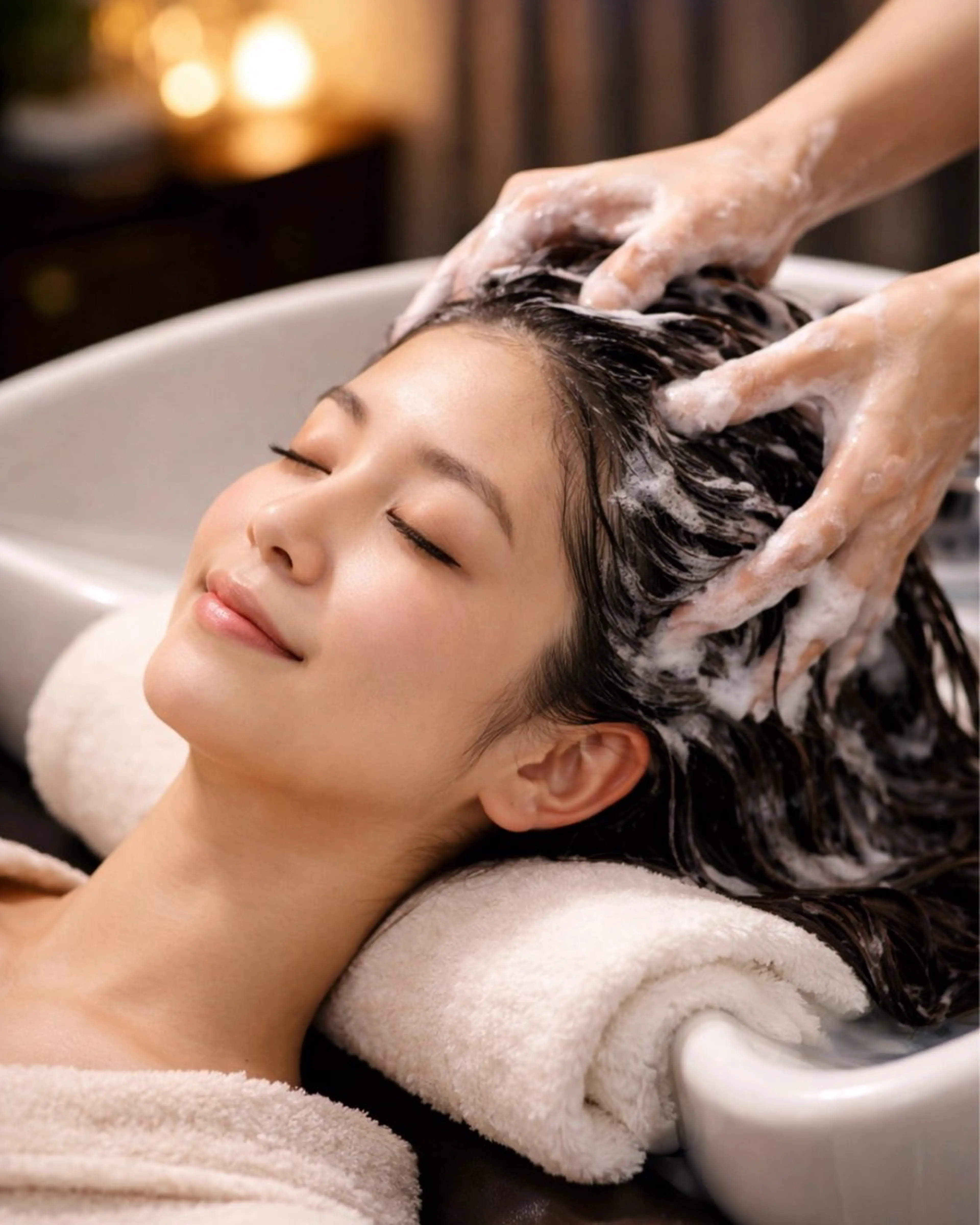 😮‍💨疲れた時にオススメ‼️レディースカット➕3stepTR➕ヘッドマッサージ💆🏻‍♀️（肩マッサージ付き🦾）の写真