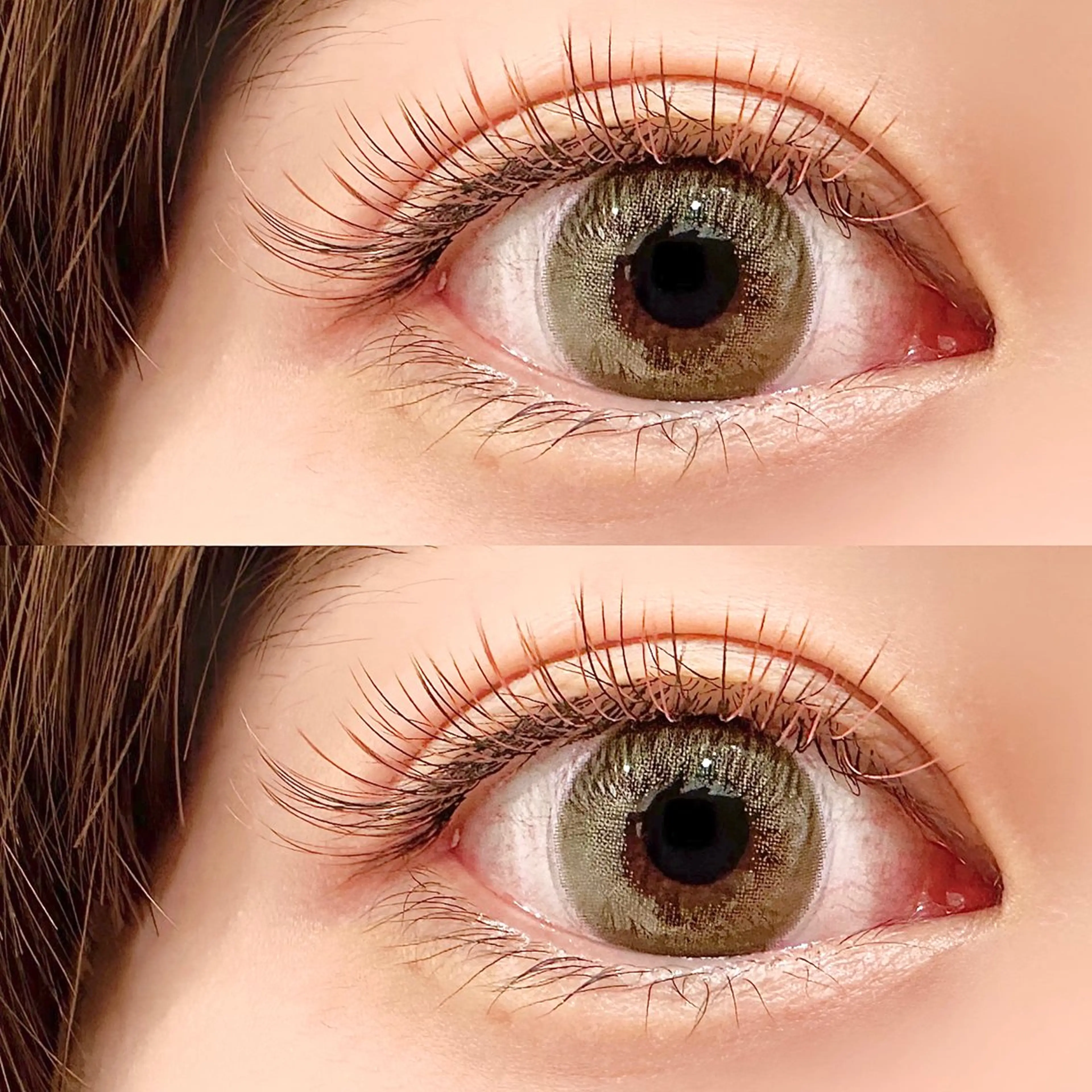 マツエク・マツパ カラーマツエク フラットラッシュ マツエク charmeis所属・. mihoのマツエク・マツパデザイン