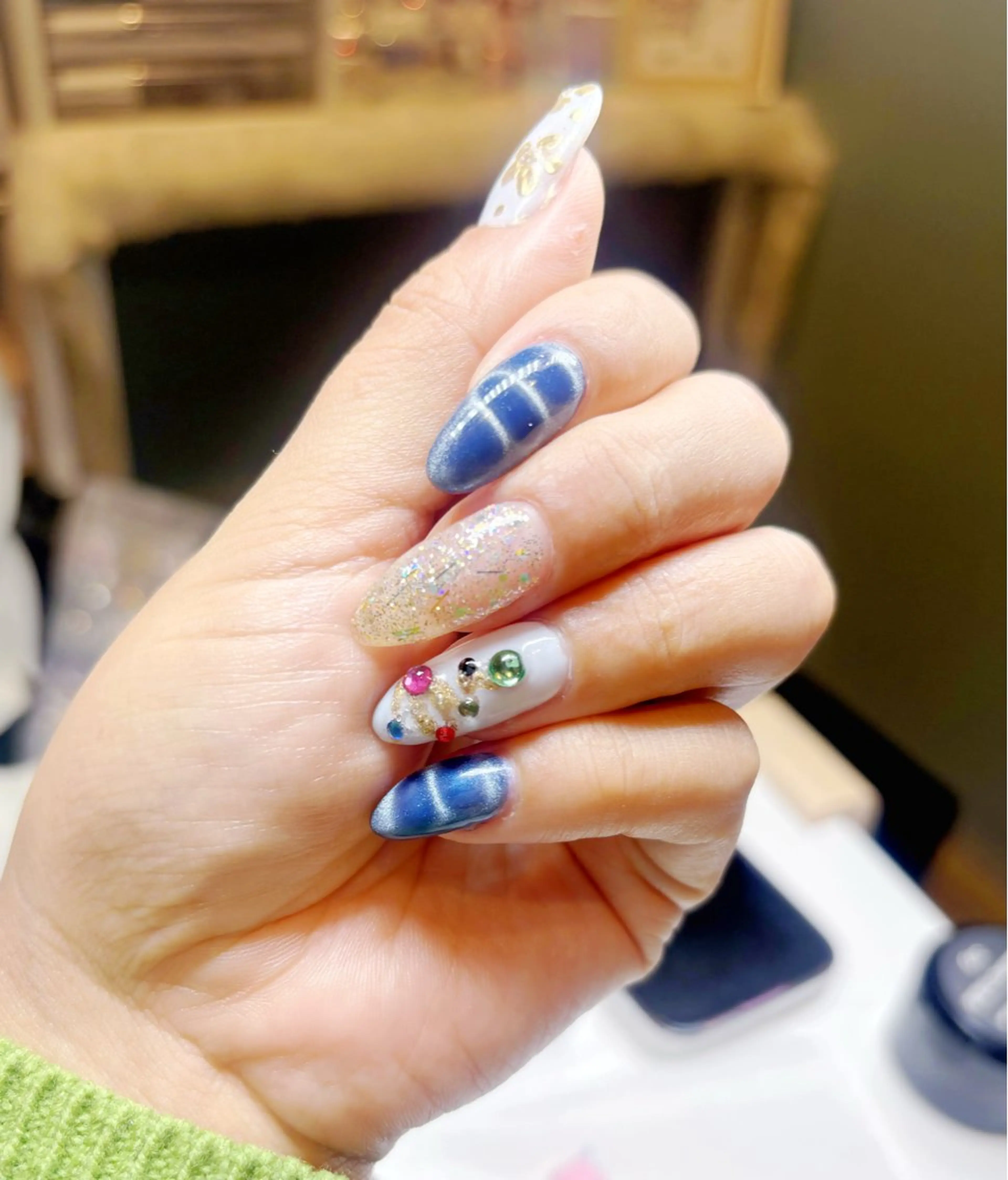 ネイル 冬ネイル クリスマス LingK/nail 司 鈴音のネイルデザイン