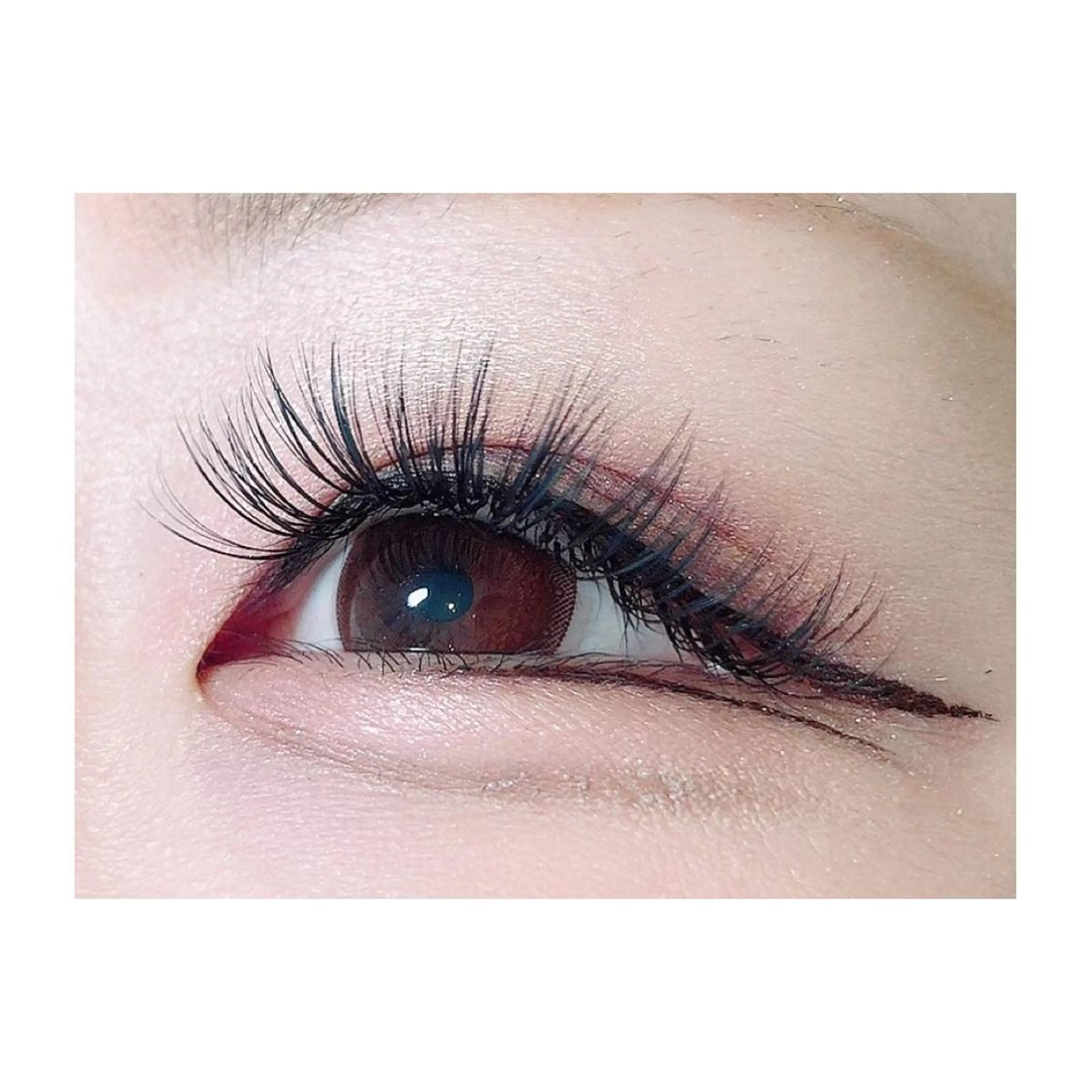 マツエク・マツパ バインドロック 我妻 怜奈のマツエク・マツパデザイン