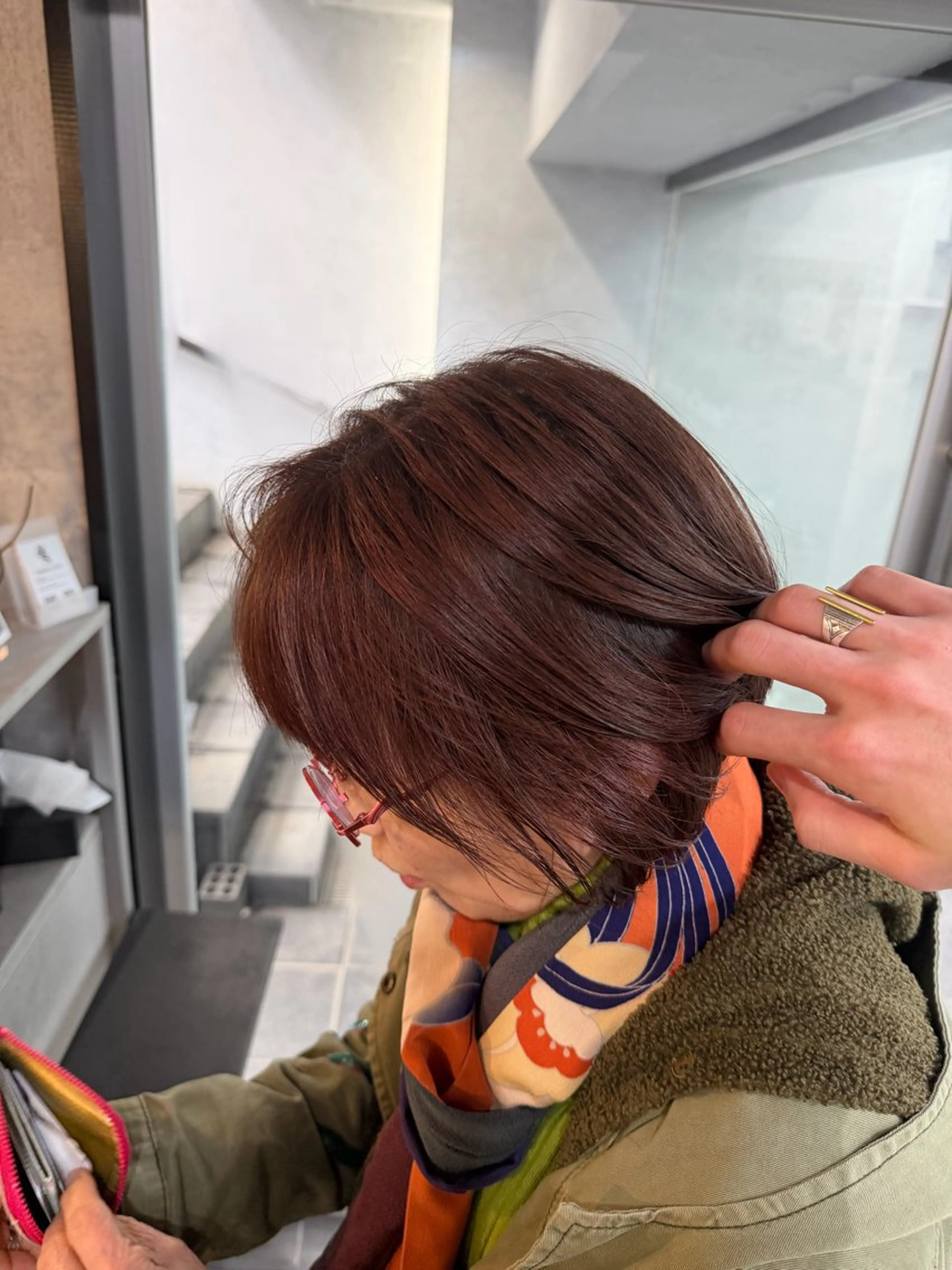 ショート カラー カット ヘアカラー You/中明度カラー 🎨3ヶ月持つカットのヘアスタイル