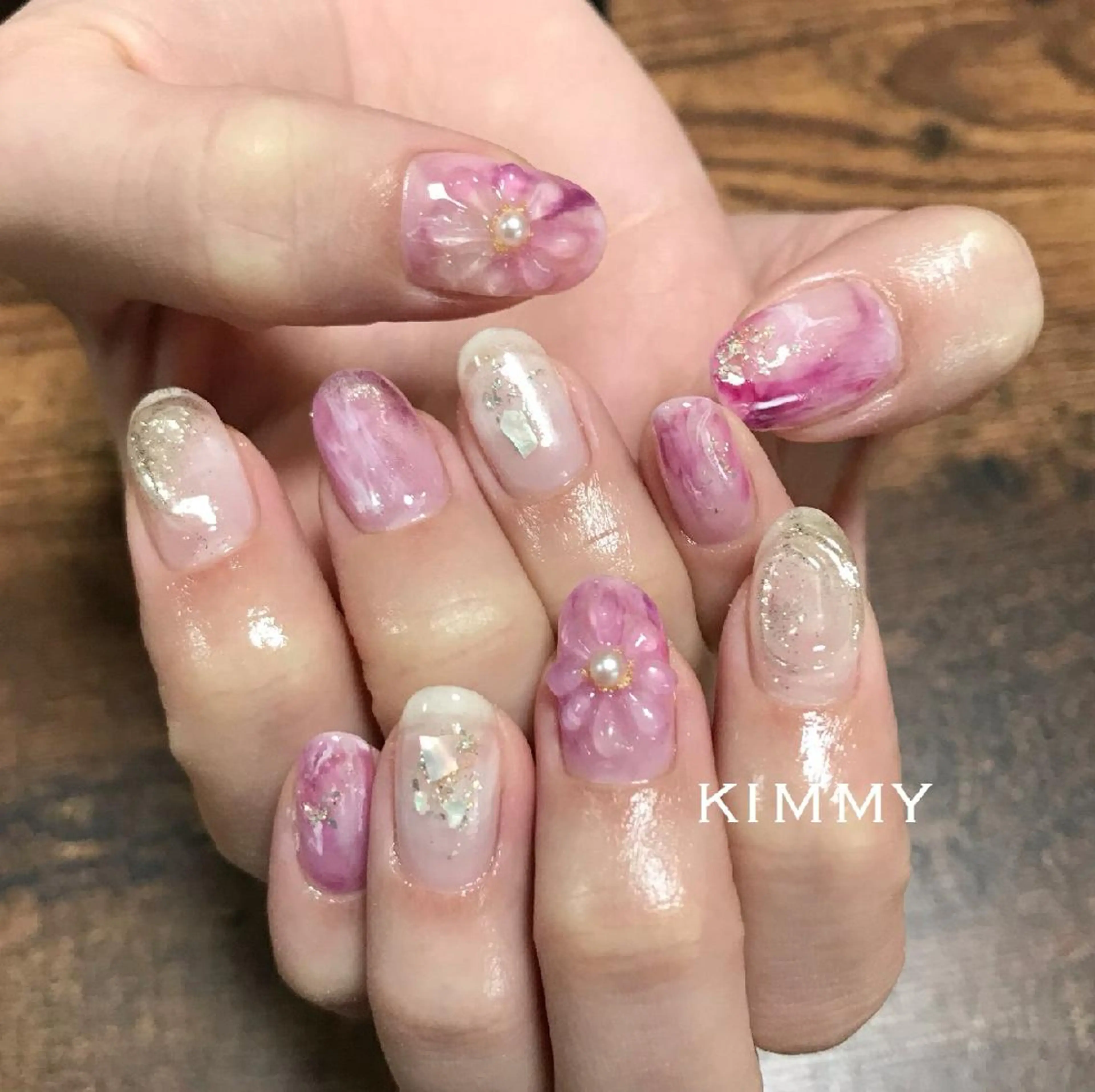 ネイル ハンドネイル kimmy nailsのネイルデザイン