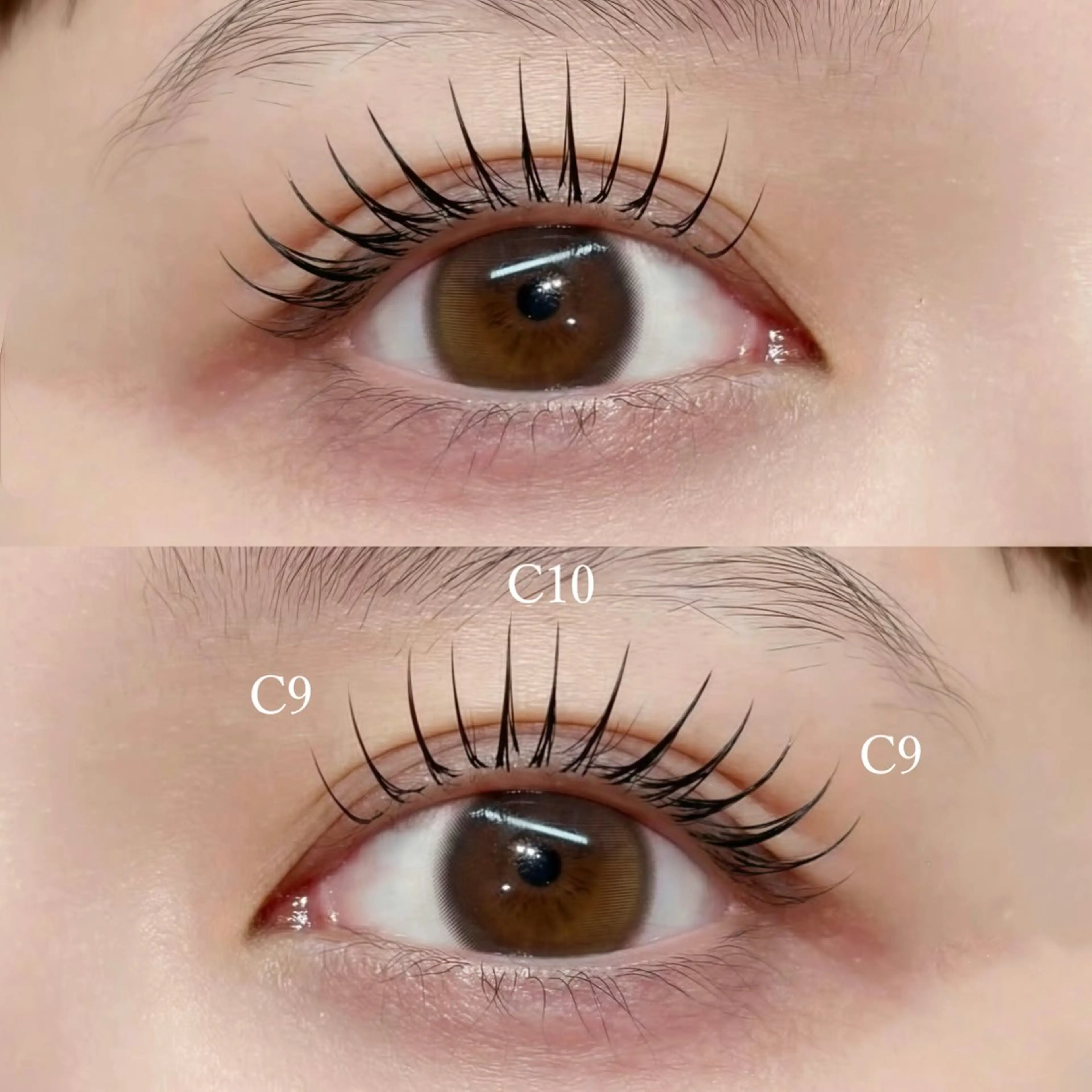 マツエク100本までの写真