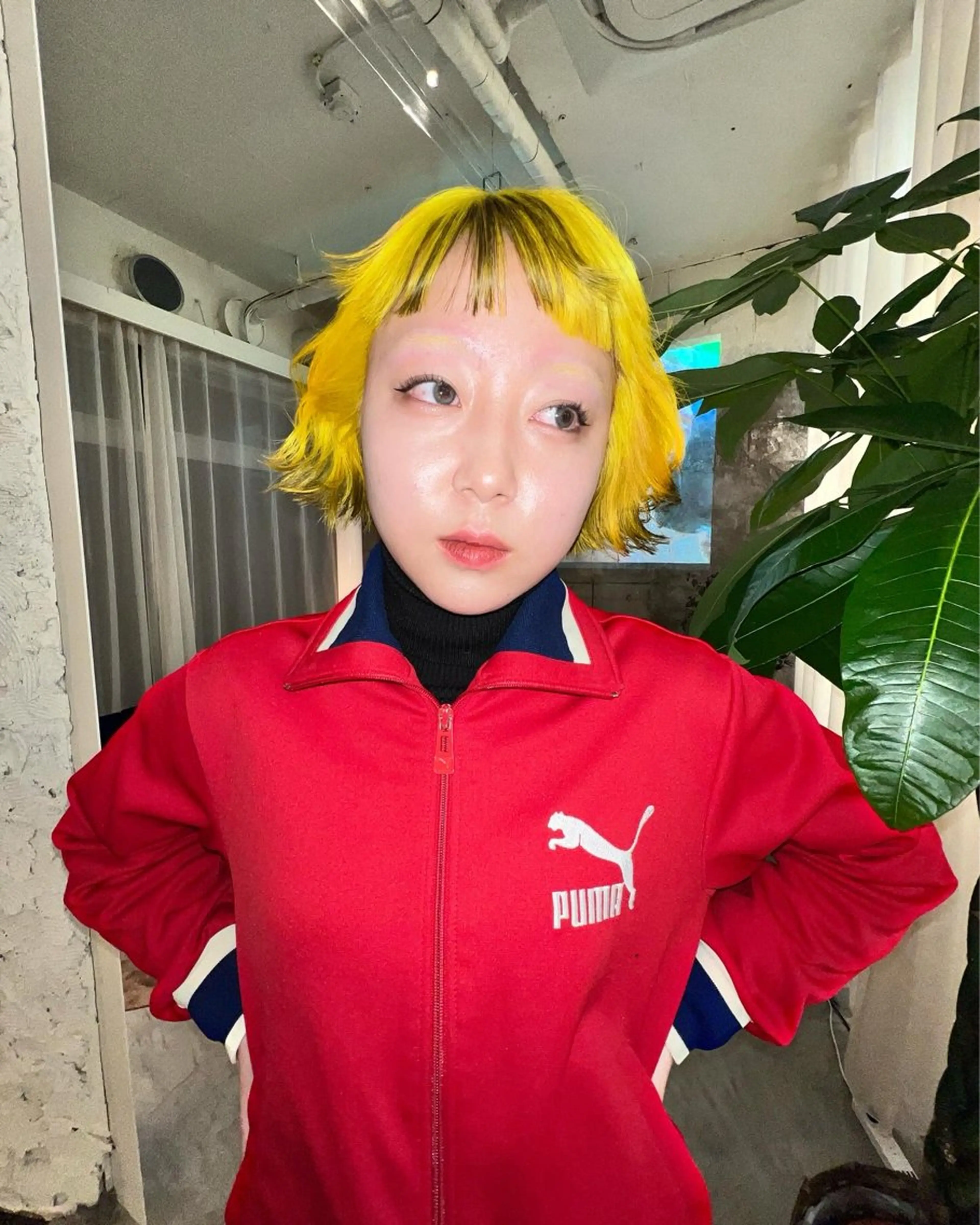 ショート カラー カット ヘアカラー haco＋所属・圧倒的デザイン力 店長🎨RENAのヘアスタイル