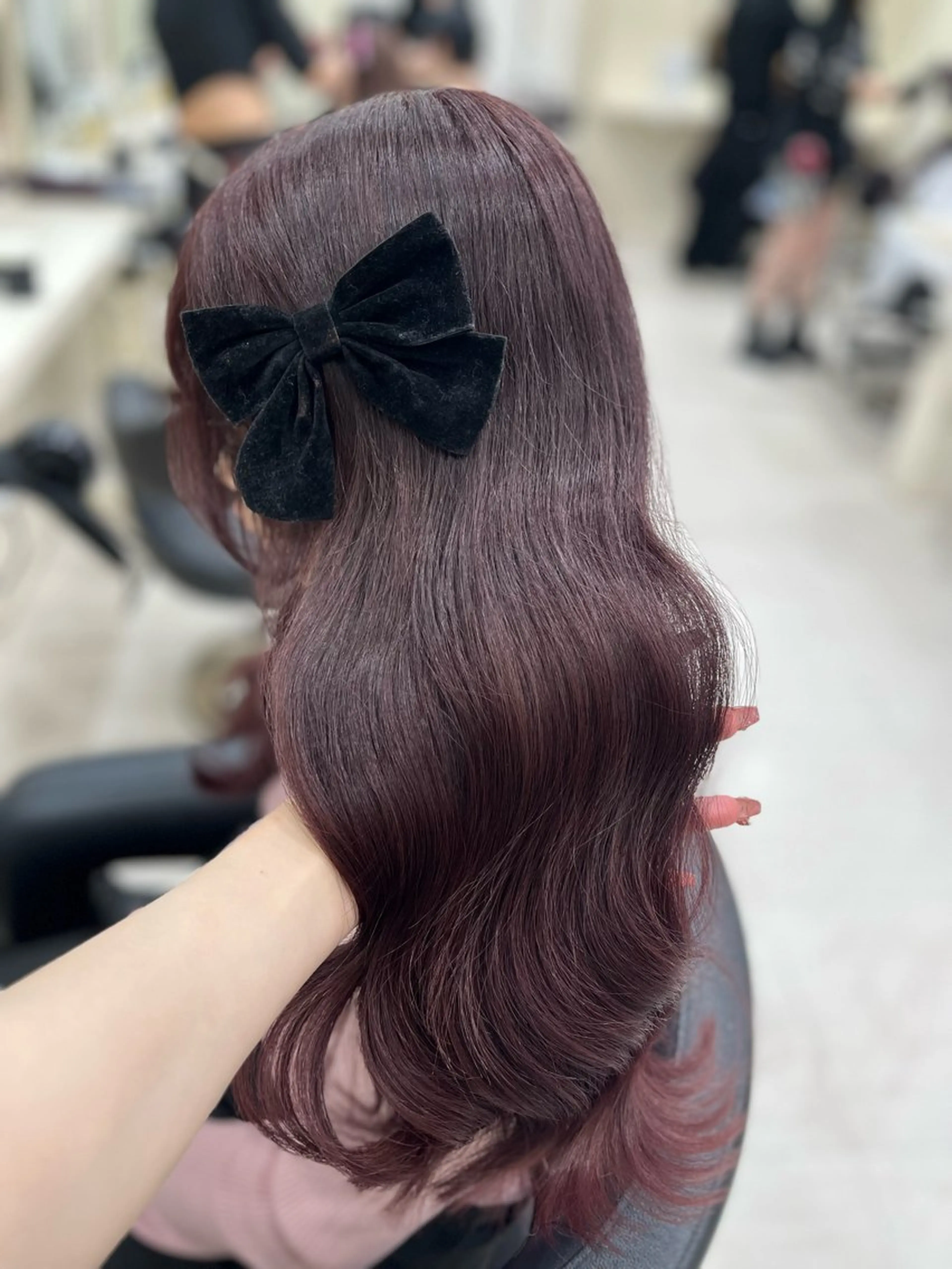 カラー ヘアカラー トリートメント ベージュ・ラベンダー カラー🎀りりのヘアスタイル