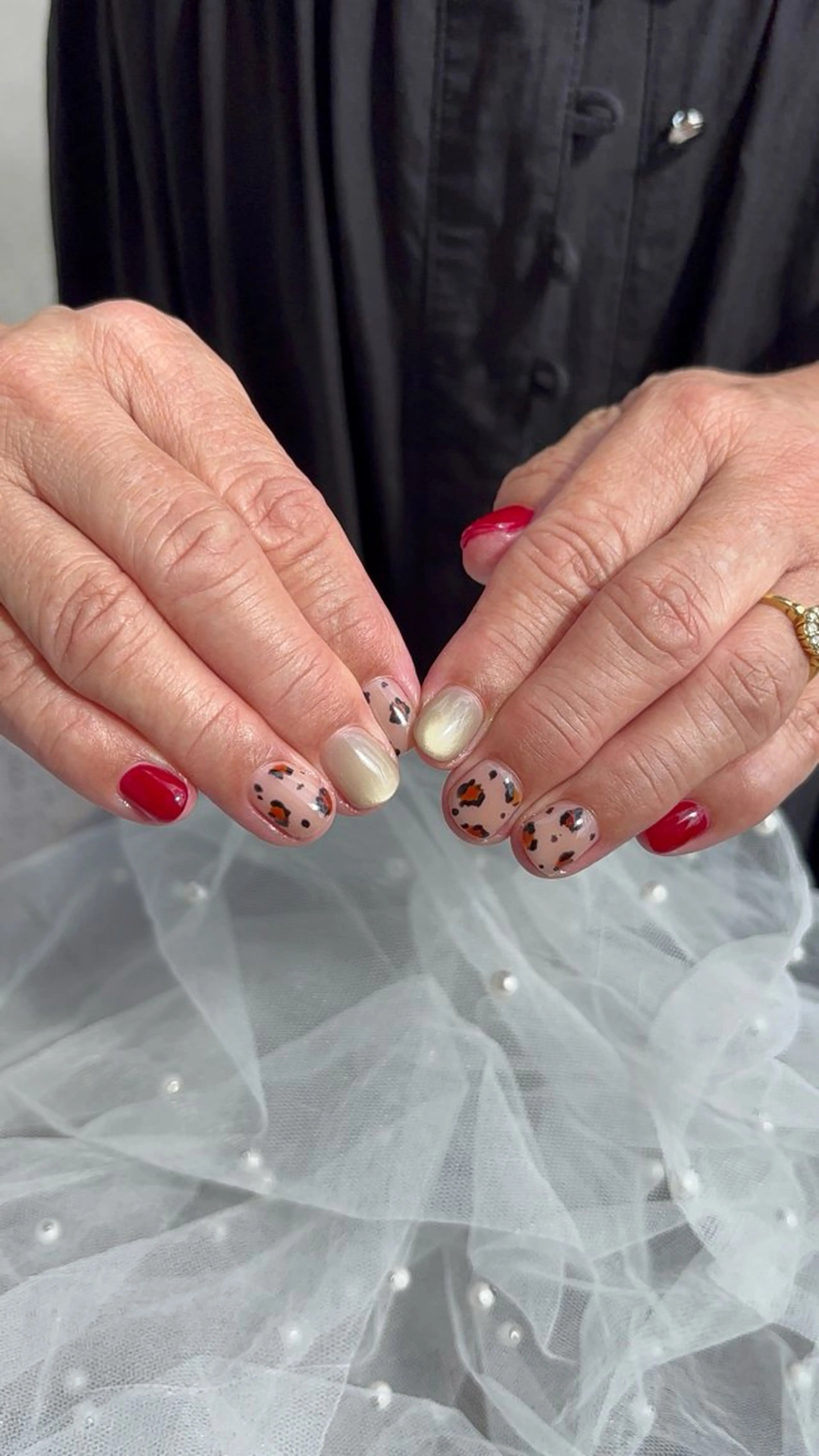 ネイル アニマル柄 nail.add. miyukiのネイルデザイン