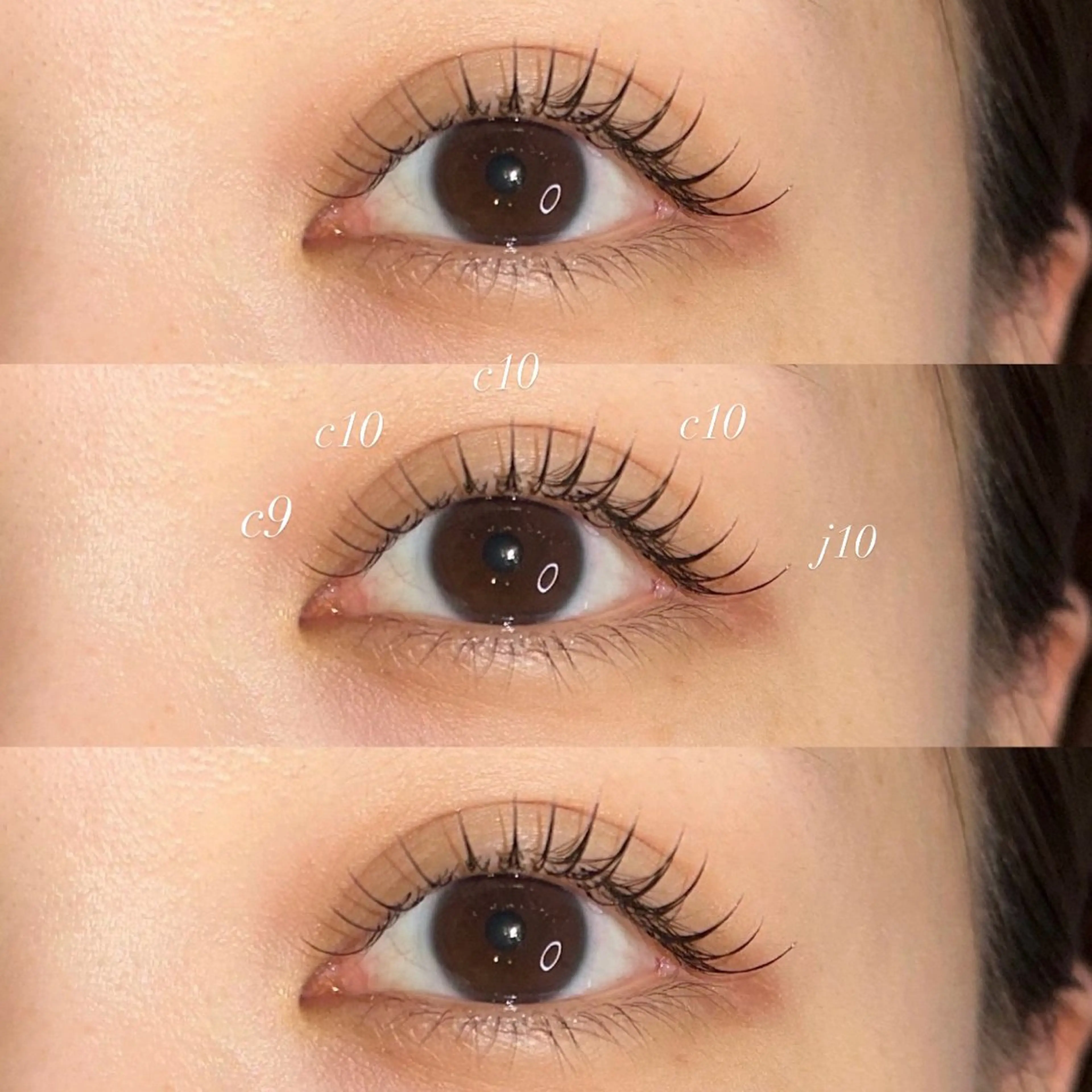 マツエク・マツパ マツエク NORA hinataのマツエク・マツパデザイン