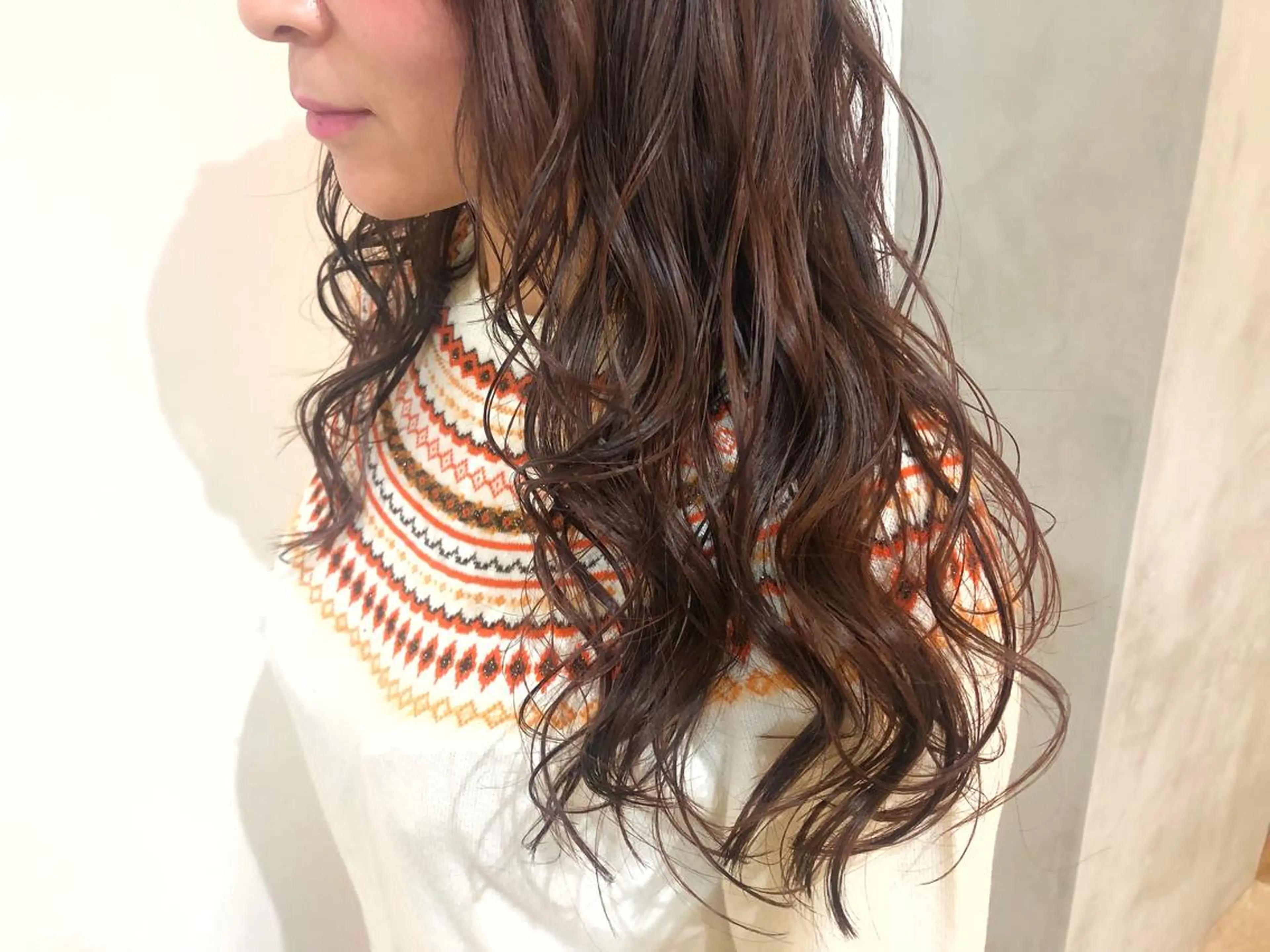 ロング アッシュ パープルカラー ボブ エクステ 外国人風カラー カット ヘアカラー reverie【レヴリー】所属・夜23時まで予約🉑 reverieあきらのヘアスタイル