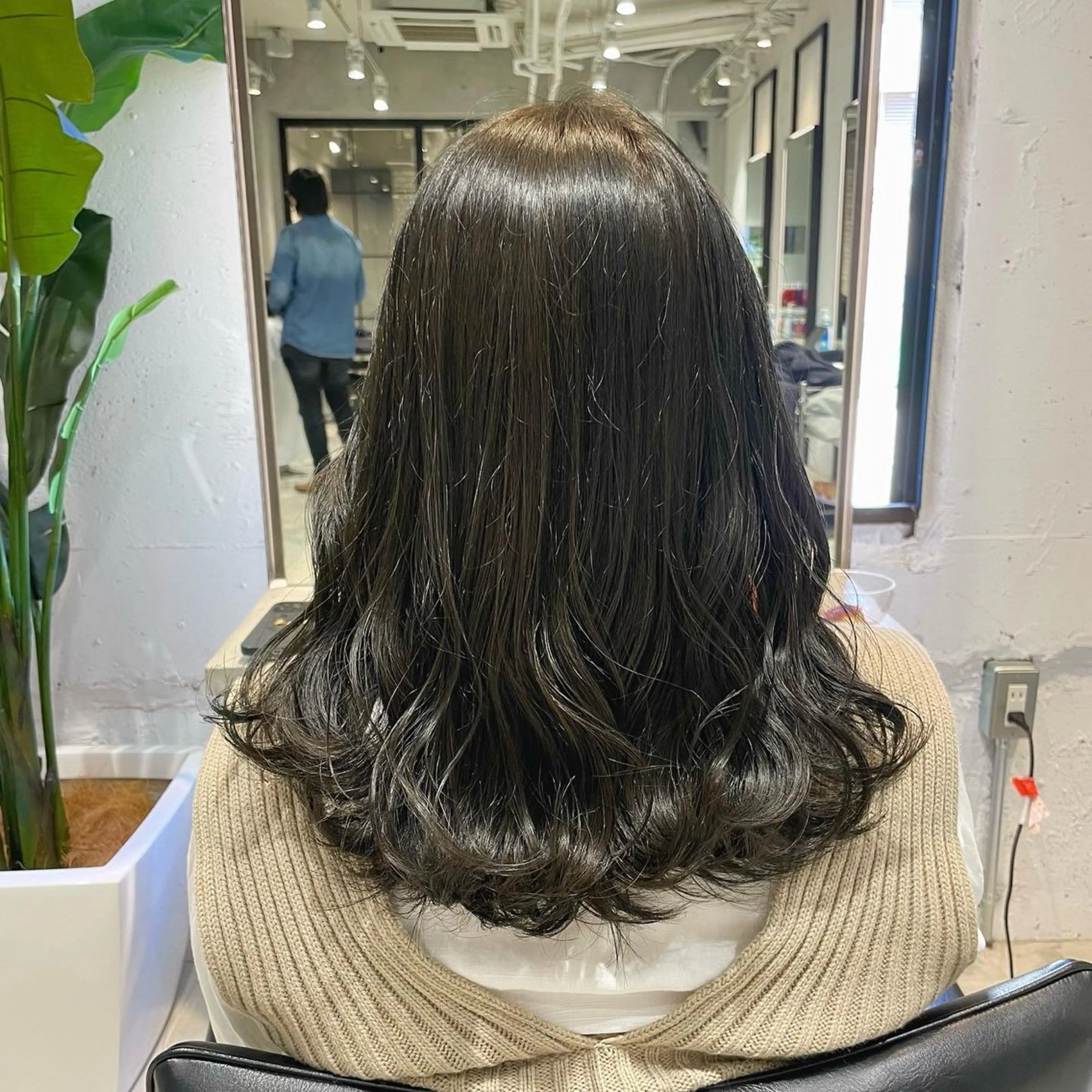 セミロング F.所属・miku 🍑髪質改善サロンのヘアスタイル