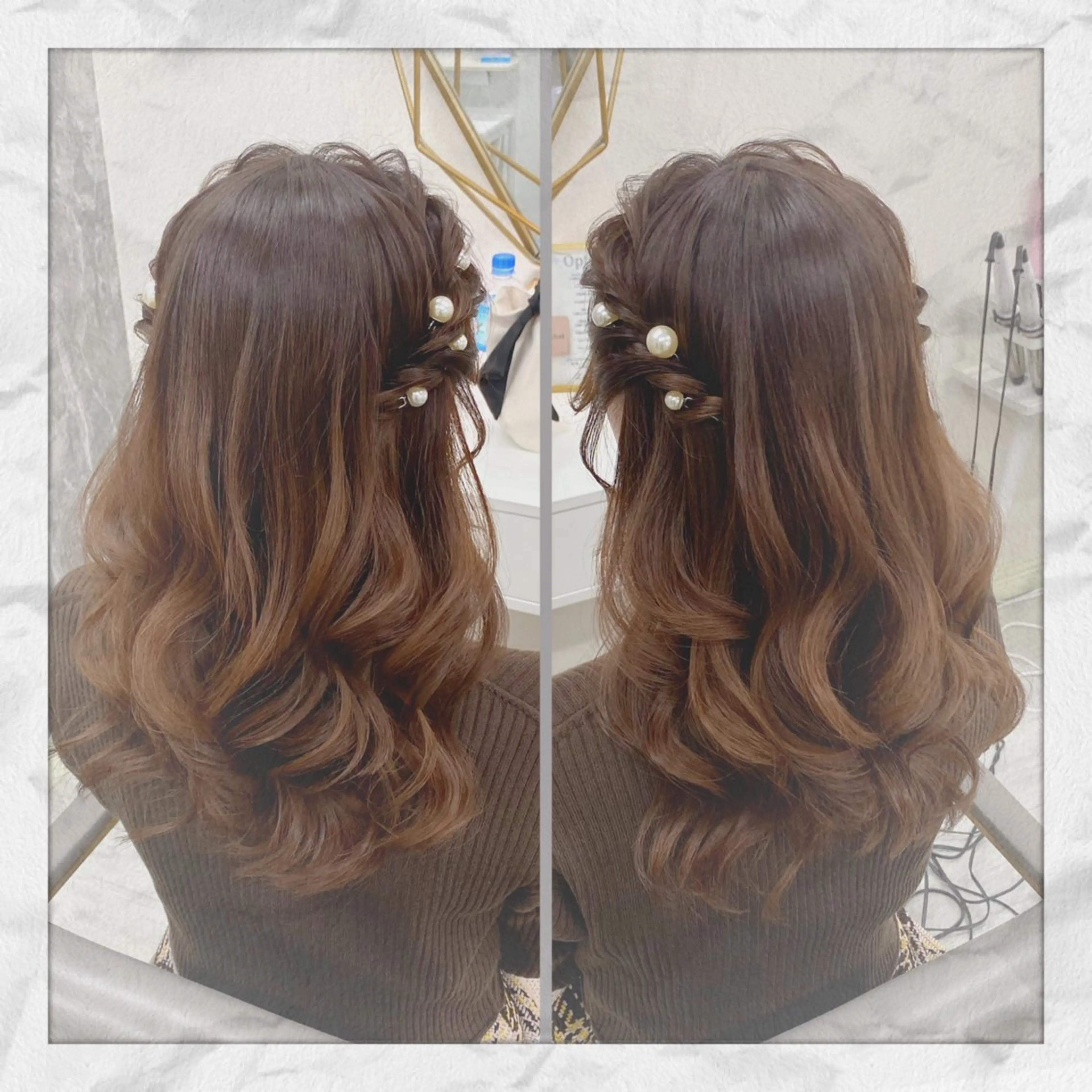 ロング ヘアアレンジ ヘアセット ヘアセット/着付け 𓇼 松本 夏美𓇼のヘアスタイル