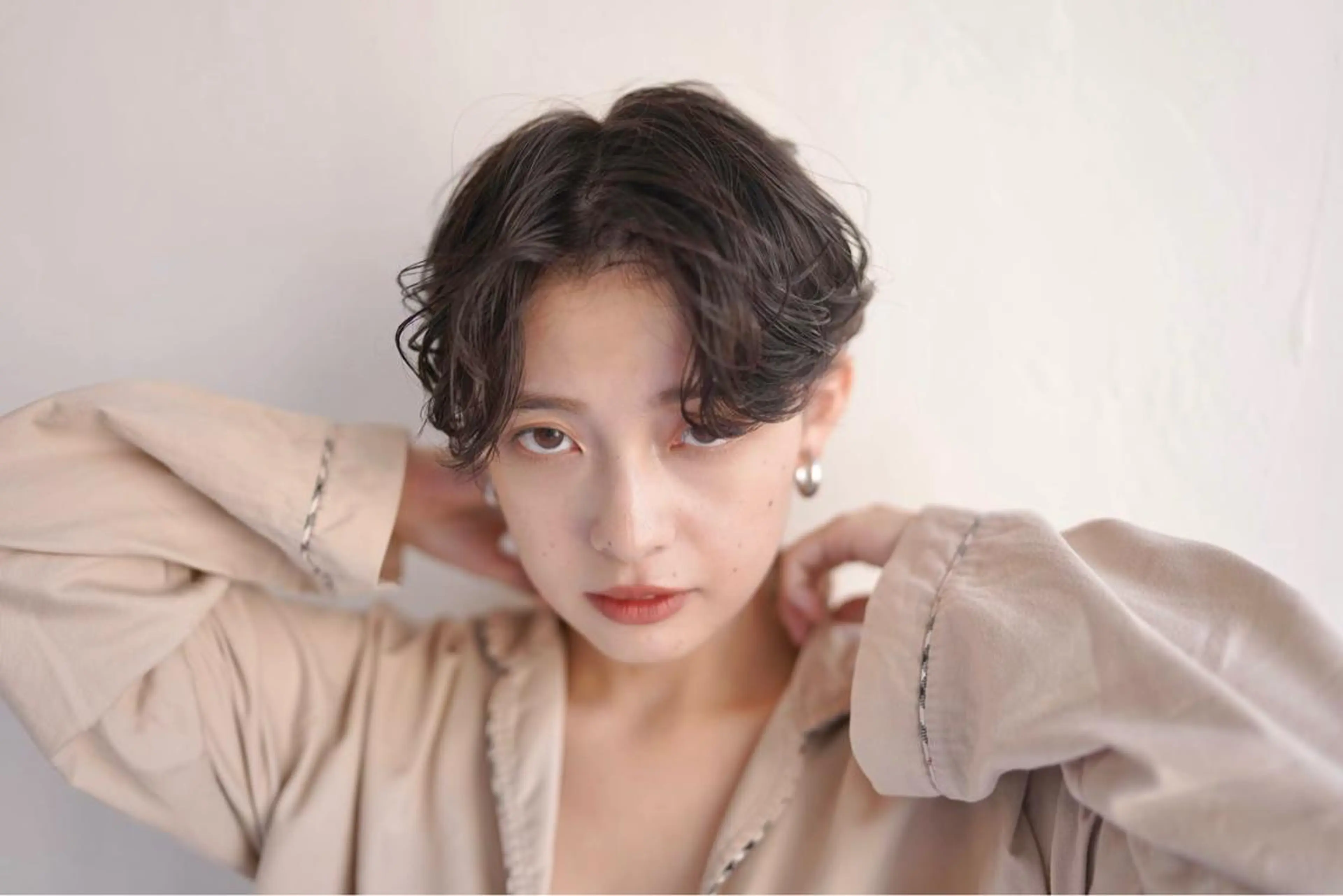 ショート カラー カット パーマ 🍃ショートヘア🍃 北林春樹のヘアスタイル