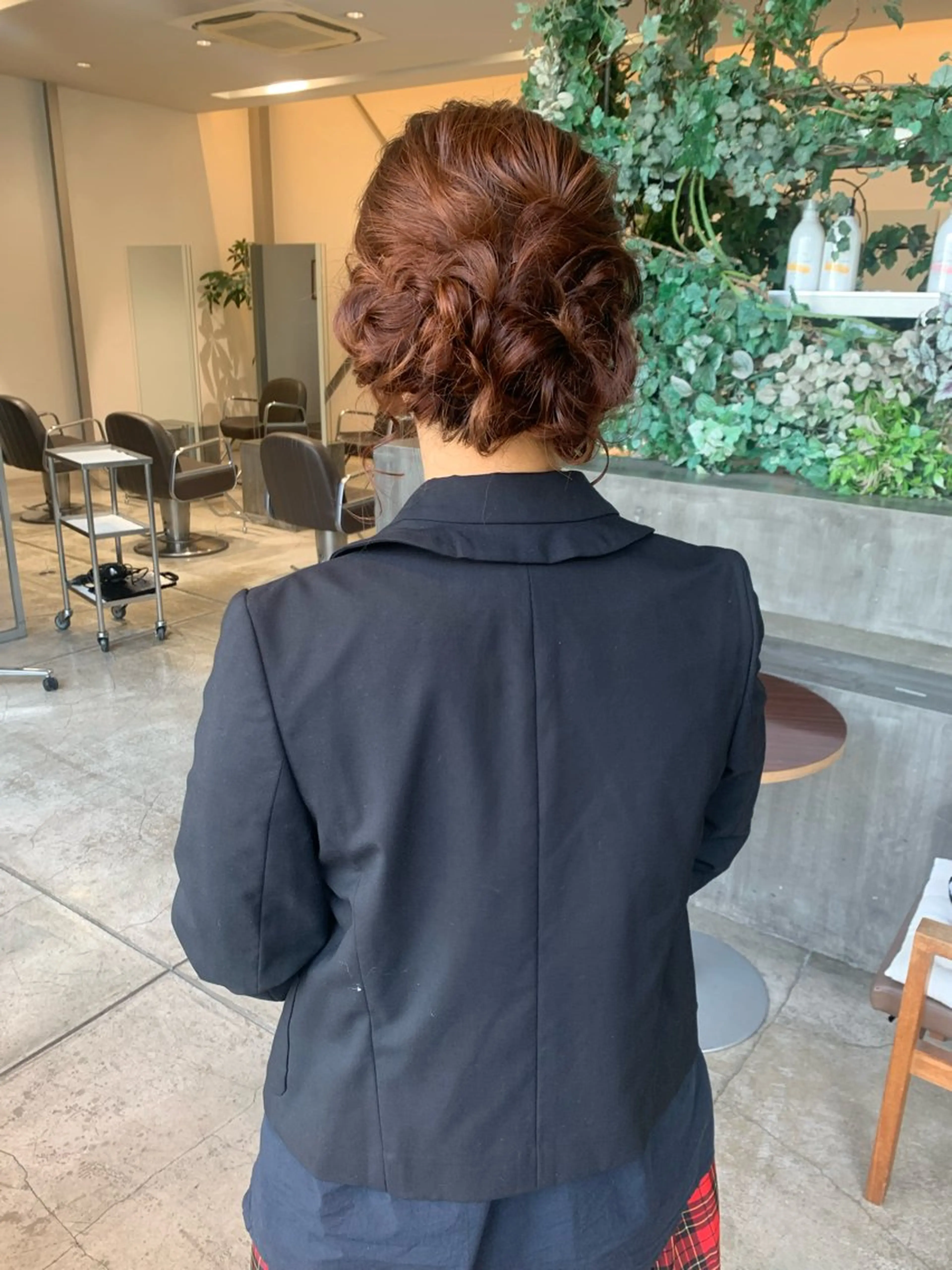 ロング ヘアアレンジ 田中 亜沙美のヘアスタイル