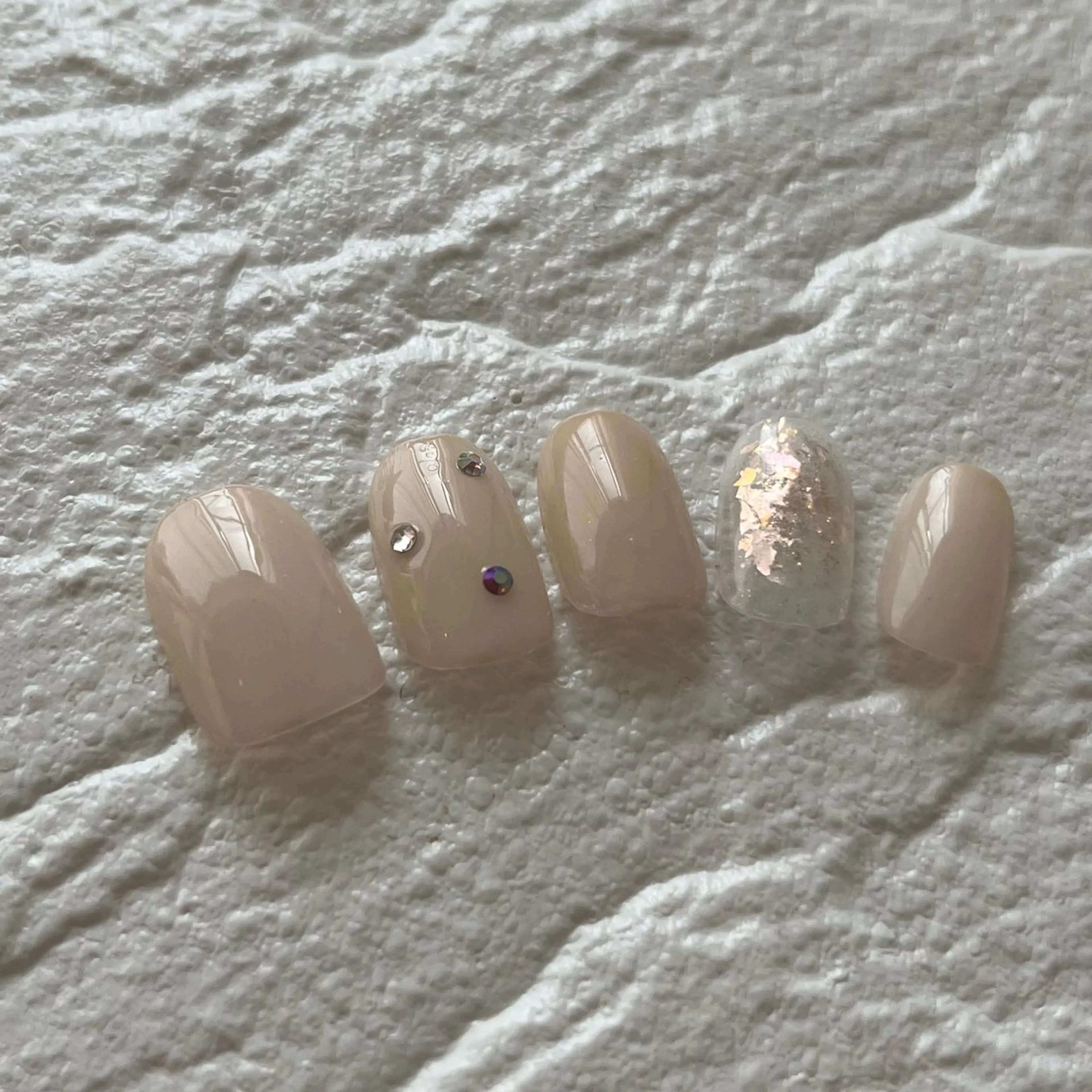 ネイル シンプルネイル Chamuel 三輪のネイルデザイン