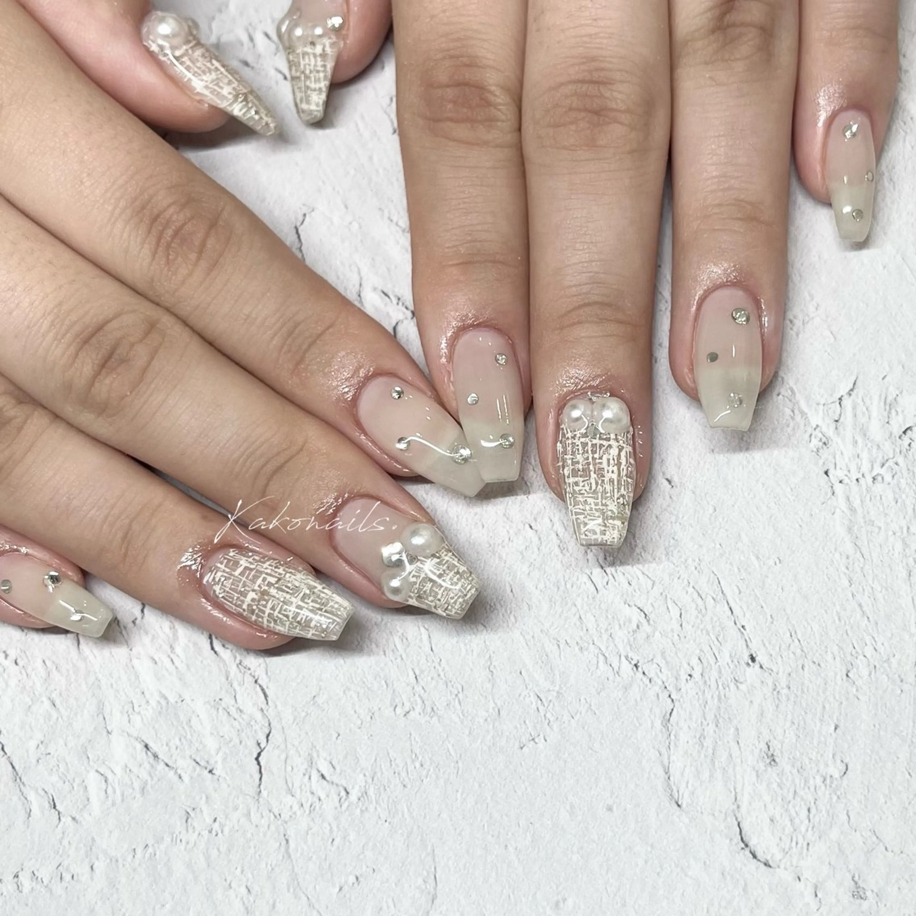 ネイル ハンドネイル KAKO momo京橋のネイルデザイン